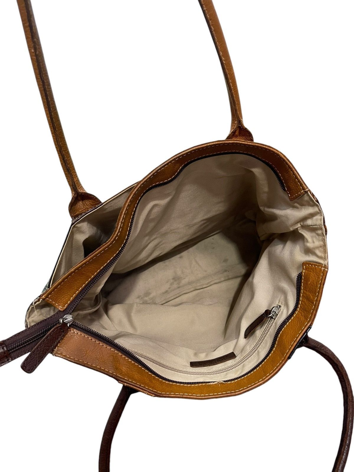 Genuine Leather Full Leather Doubles Japan Tote Shoulder Bag 4🟩 Size ONE SIZE - 23 Thumbnail