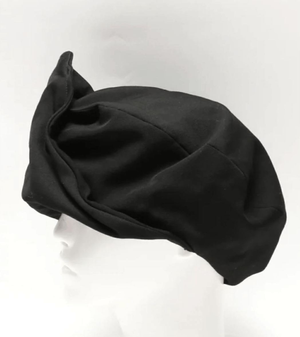 Yohji Yamamoto Yohji Yamamoto Collections - Wool Turban Beret Hat Size ONE SIZE - 4 Thumbnail