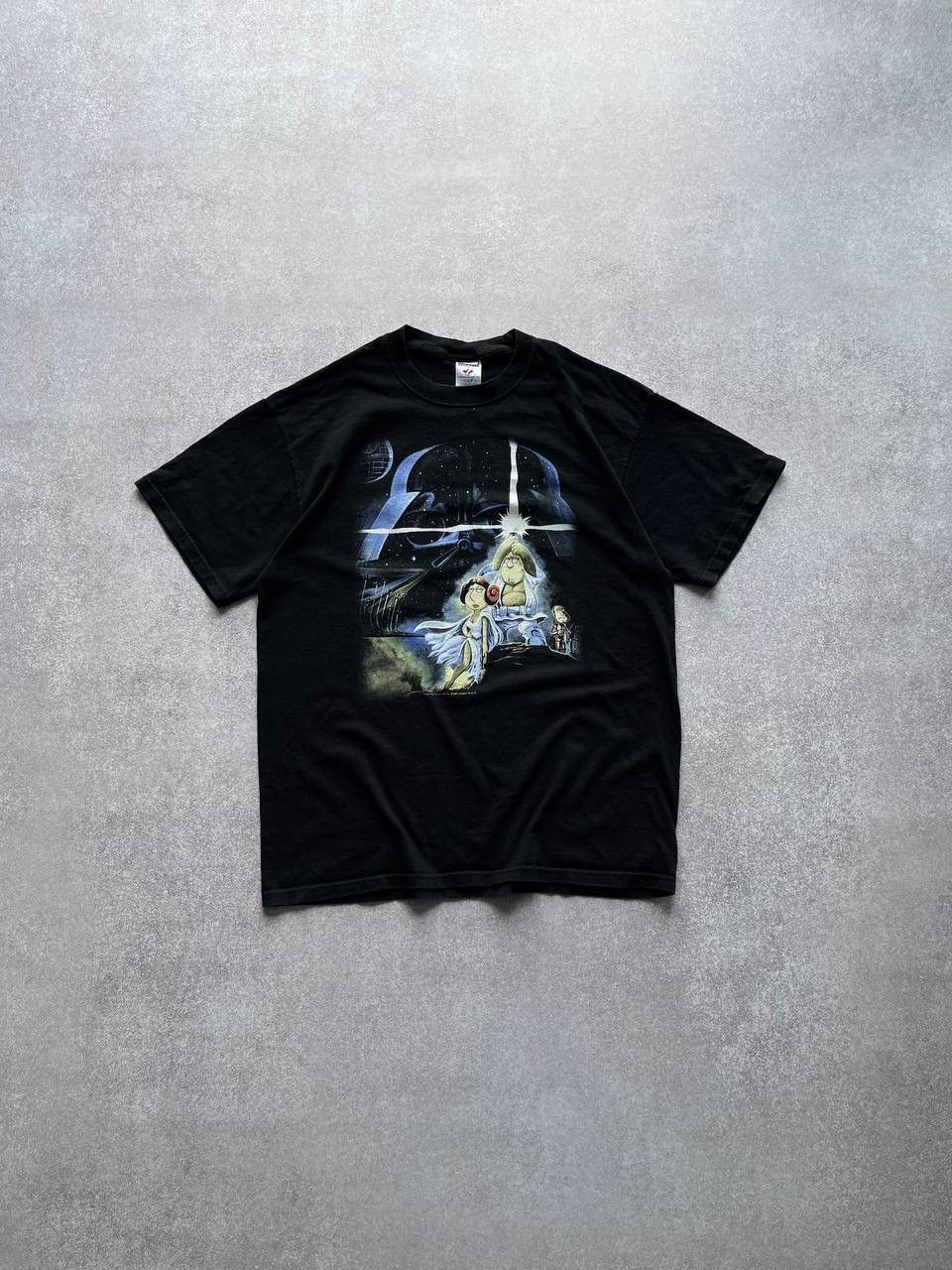 Vintage Vintage Family Guy Star Wars Promo Boxy T-shirt Y2K L Size US L / EU 52-54 / 3 - 1 Thumbnail