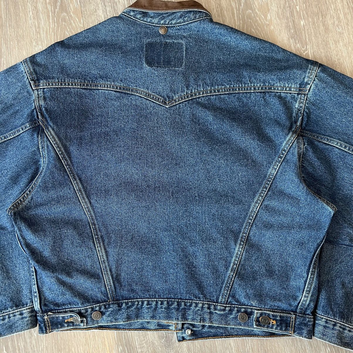 Vintage Vintage 90s Medium Super Boxy Denim Jacket Size US M / EU 48-50 / 2 - 6 Thumbnail