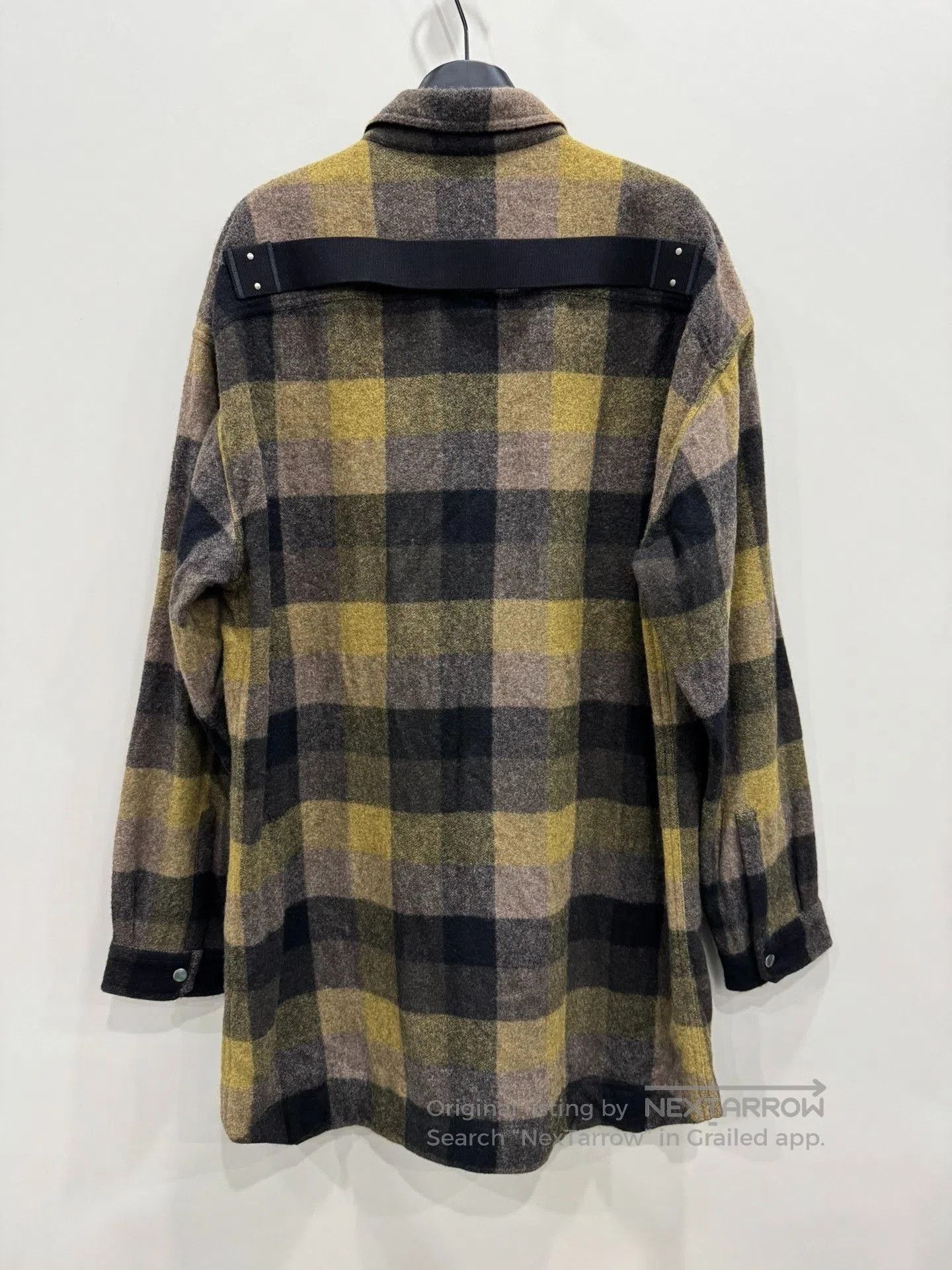 Rick Owens Rick Owens Cashmere Plaid Shirt. Size US M / EU 48-50 / 2 - 2 Thumbnail