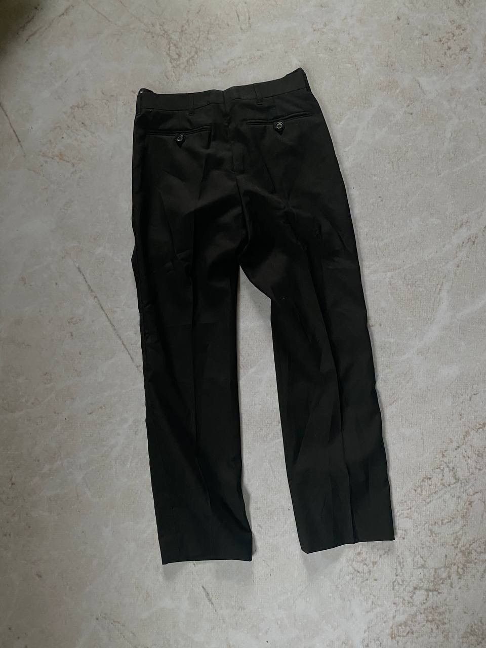 Helmut Lang × Vintage Vintage 90s Helmut Lang Trousers Pants Size 26" / US 2 / IT 38 - 3 Thumbnail