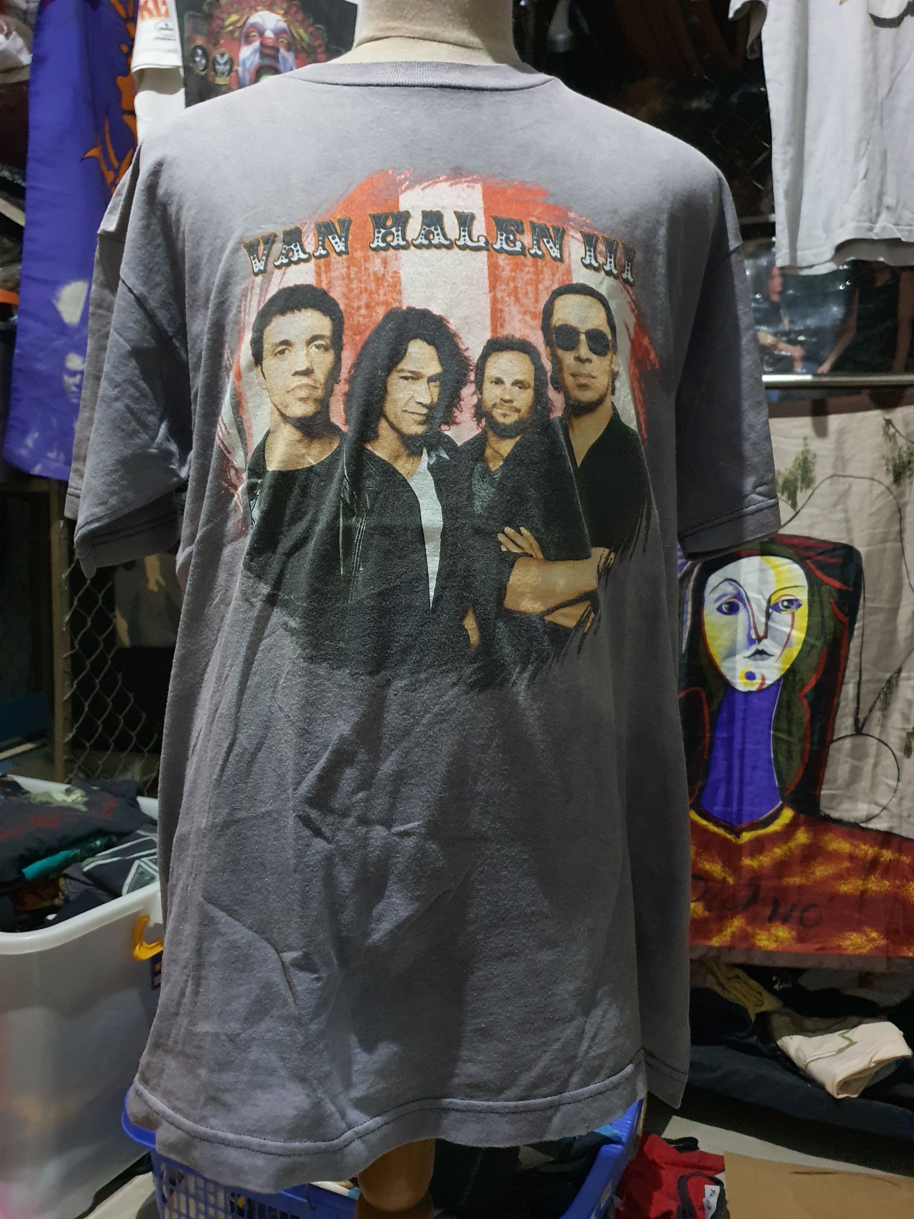 Band Tees Vtg Van Halen Motley Crue Metallica Nirvana Slipknot Ozzy Size US L / EU 52-54 / 3 - 1 Thumbnail