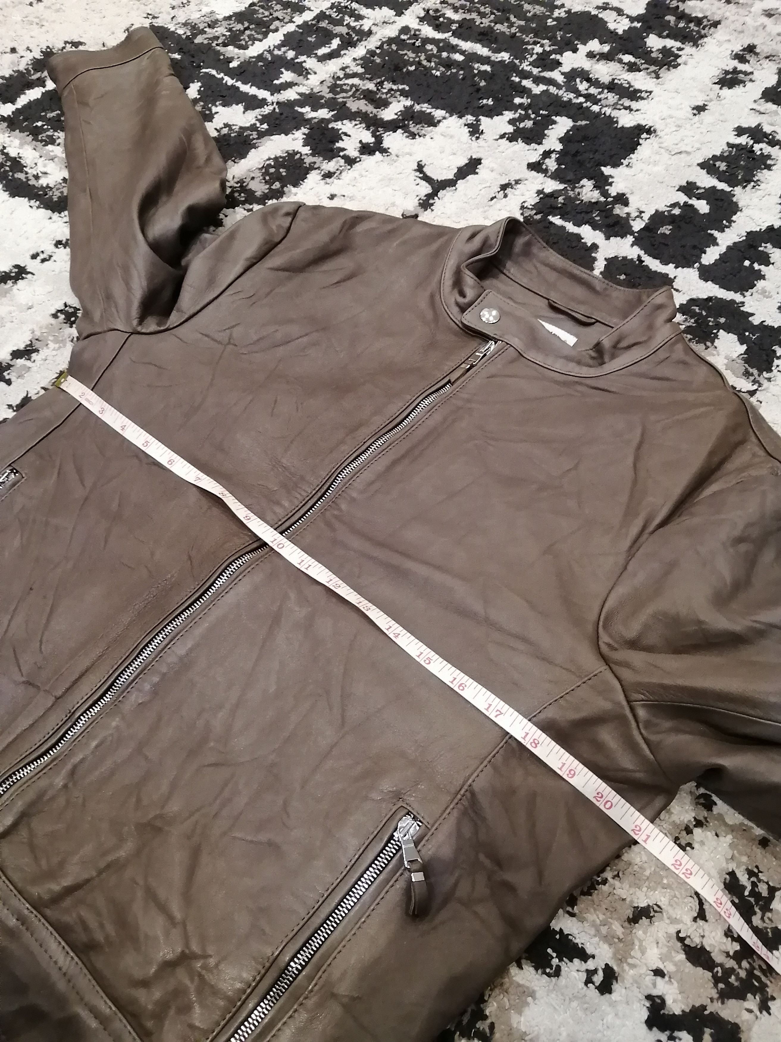 Genuine Leather Emmeti di Franco Lamb Skin Jacket Size US L / EU 52-54 / 3 - 19 Thumbnail