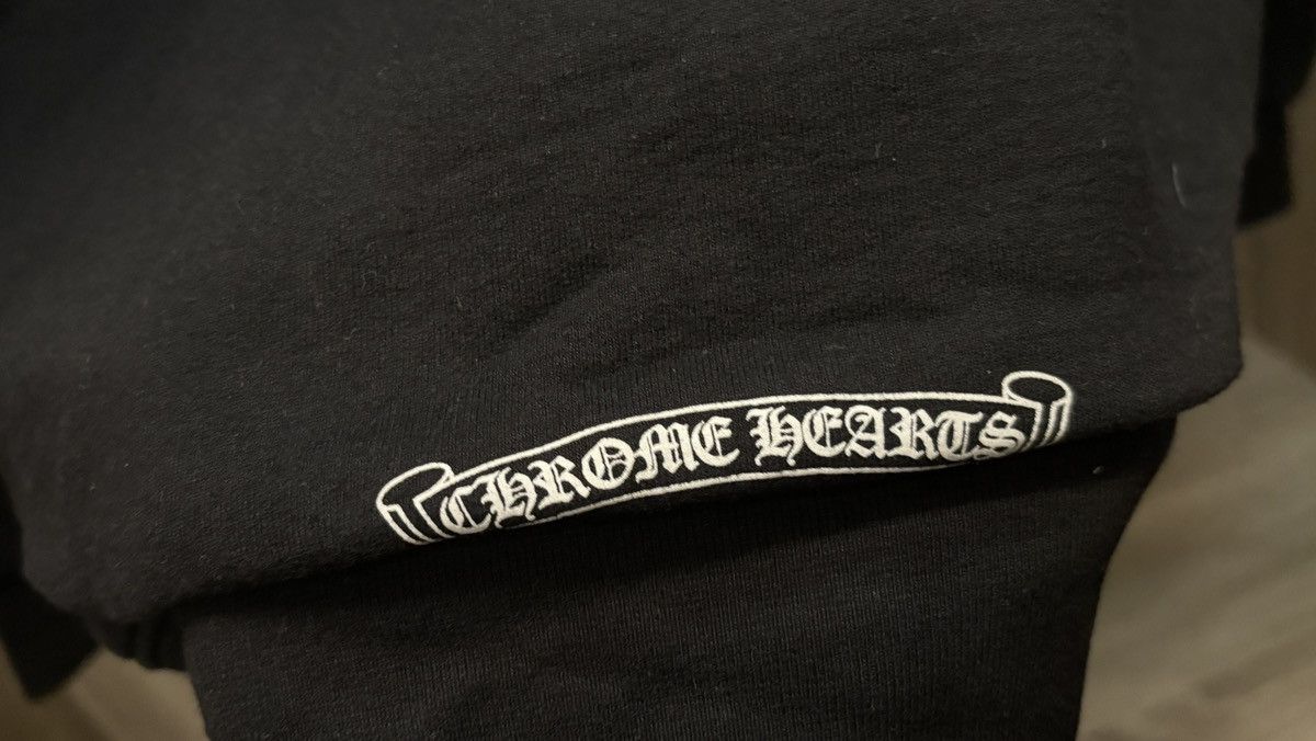Chrome Hearts Chrome Hearts Dagger Hoodie Black M Size US M / EU 48-50 / 2 - 3 Thumbnail