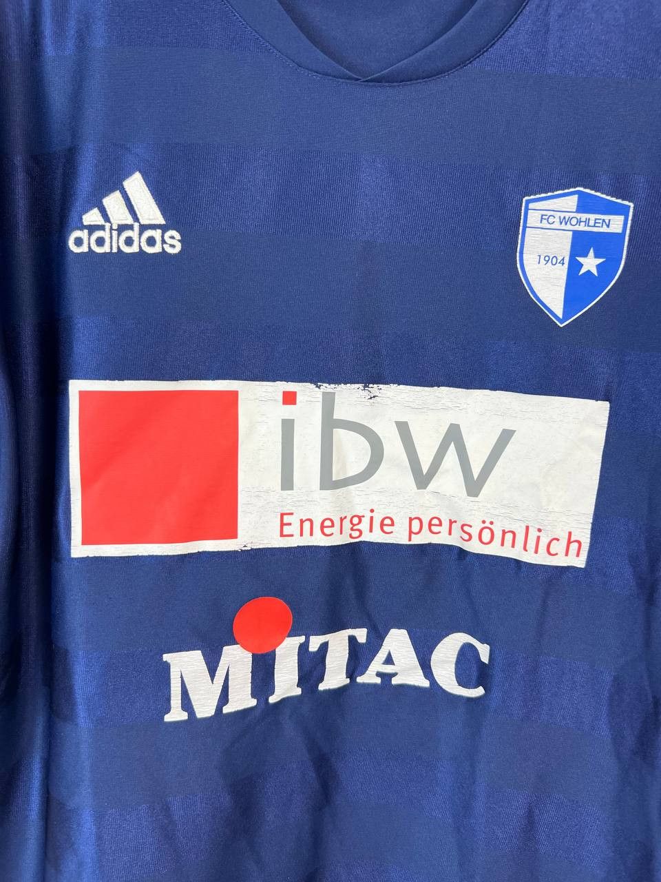 Adidas FC WOHLEN 2012 2013 MATCH ISSUE SHIRT #7 ANGELO SWISS Size US L / EU 52-54 / 3 - 3 Thumbnail