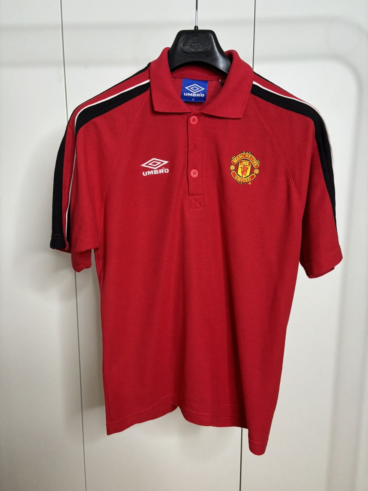 Umbro Vintage Umbro Manchester United soccer jersey rare size M Size US M / EU 48-50 / 2 - 1 Thumbnail