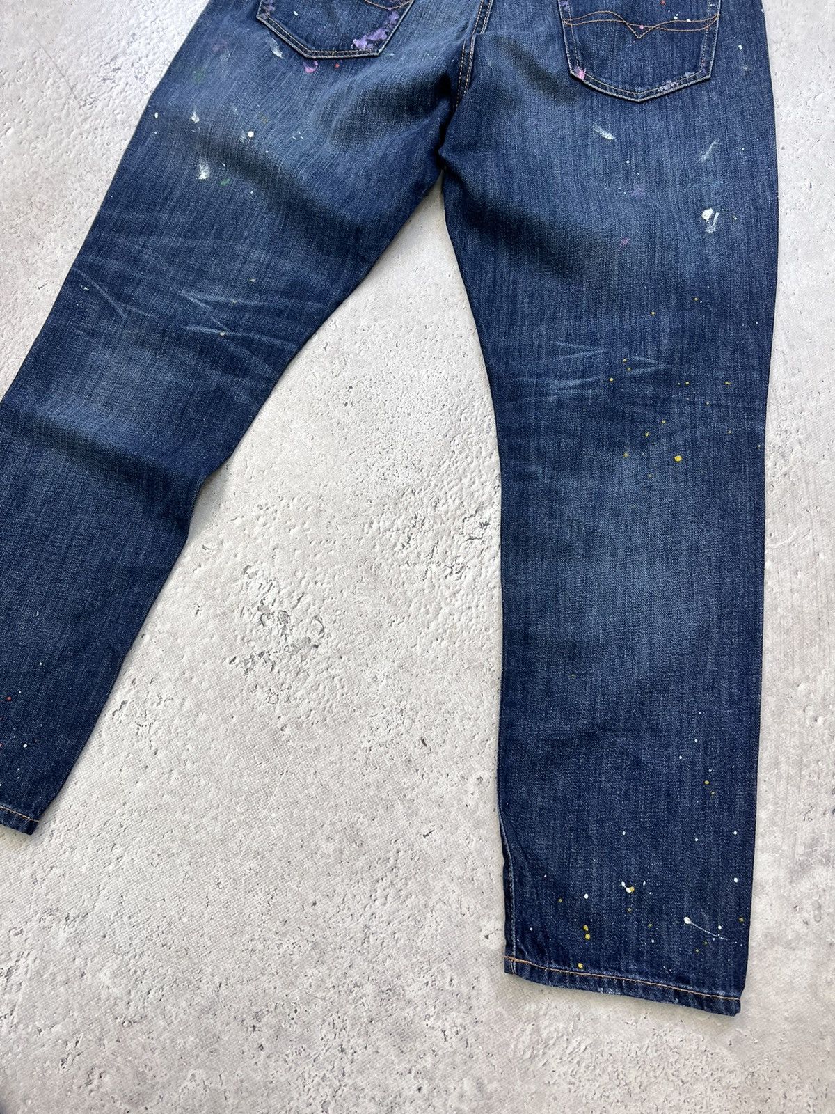 Denim & Supply Ralph Lauren × Polo Ralph Lauren × Vintage Vintage Denim & Supply RL Slim Distressed Denim Jeans 36×30 Size US 31 - 16 Thumbnail