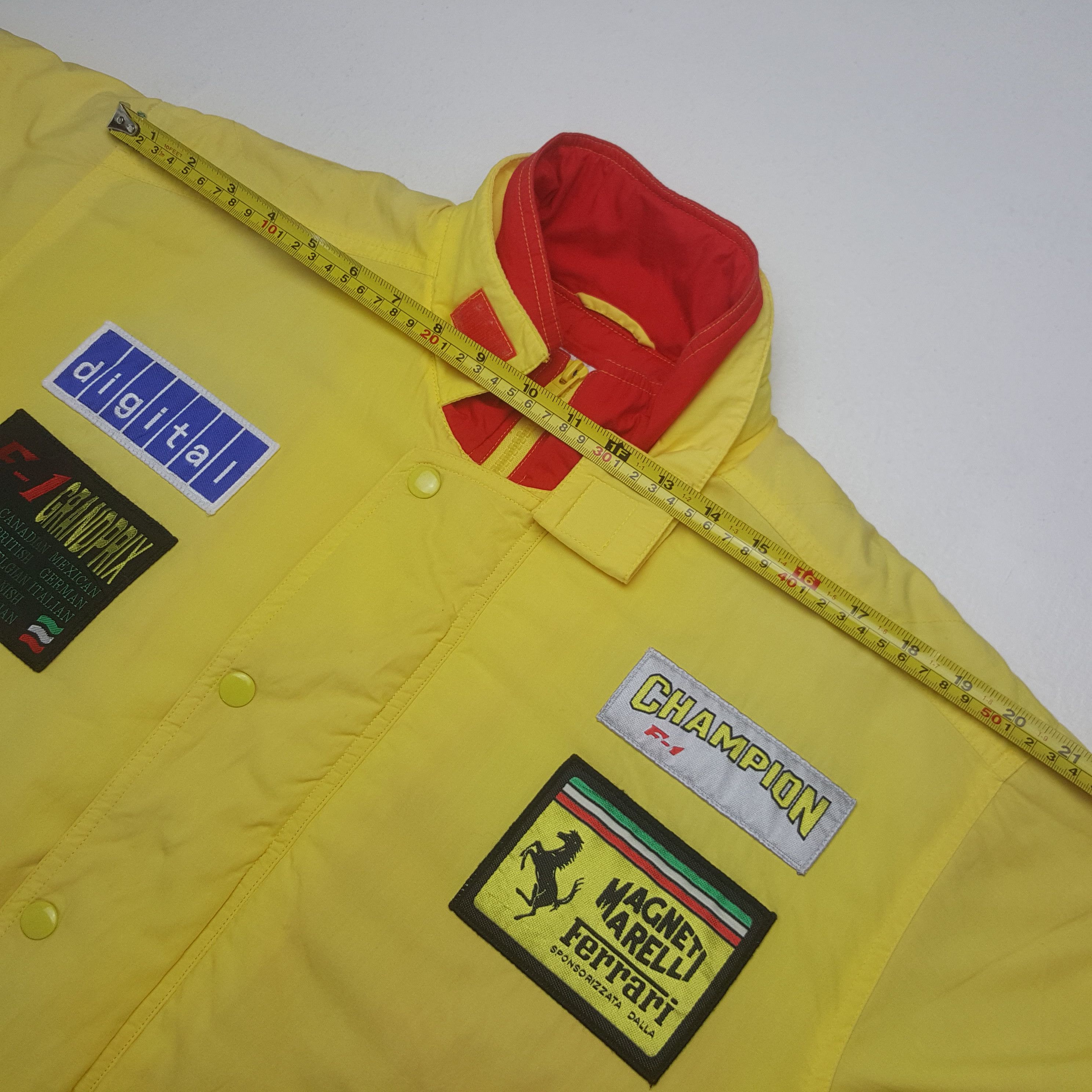 Ferrari Vintage Ferrari Magneti Marelli Sport Bomber Jacket Size US L / EU 52-54 / 3 - 6 Thumbnail