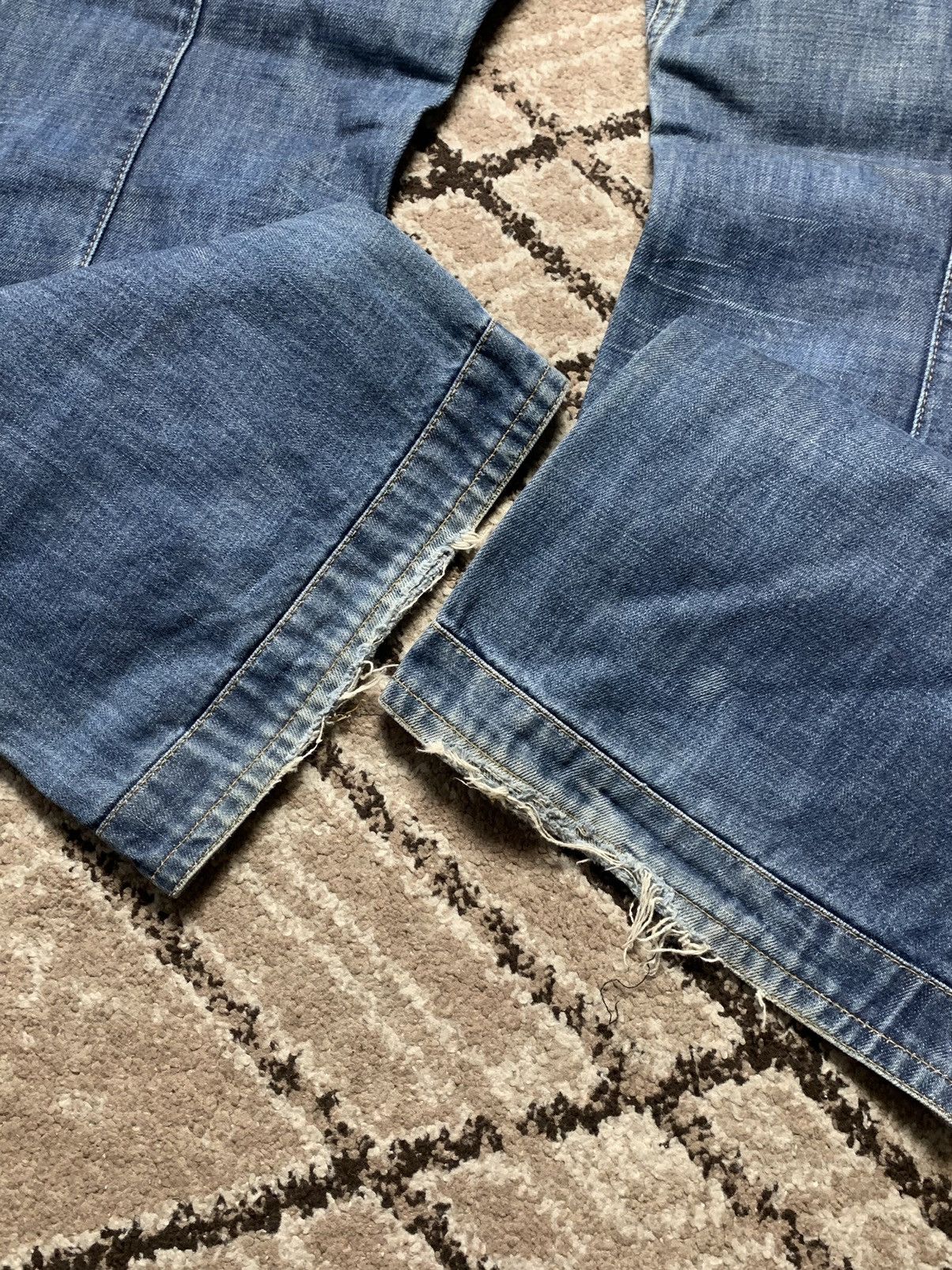 Freeman T. Porter × If Six Was Nine × Japanese Brand Vintage 90's Style Freeman T. porter Distressed Jeans Size US 34 / EU 50 - 12 Thumbnail