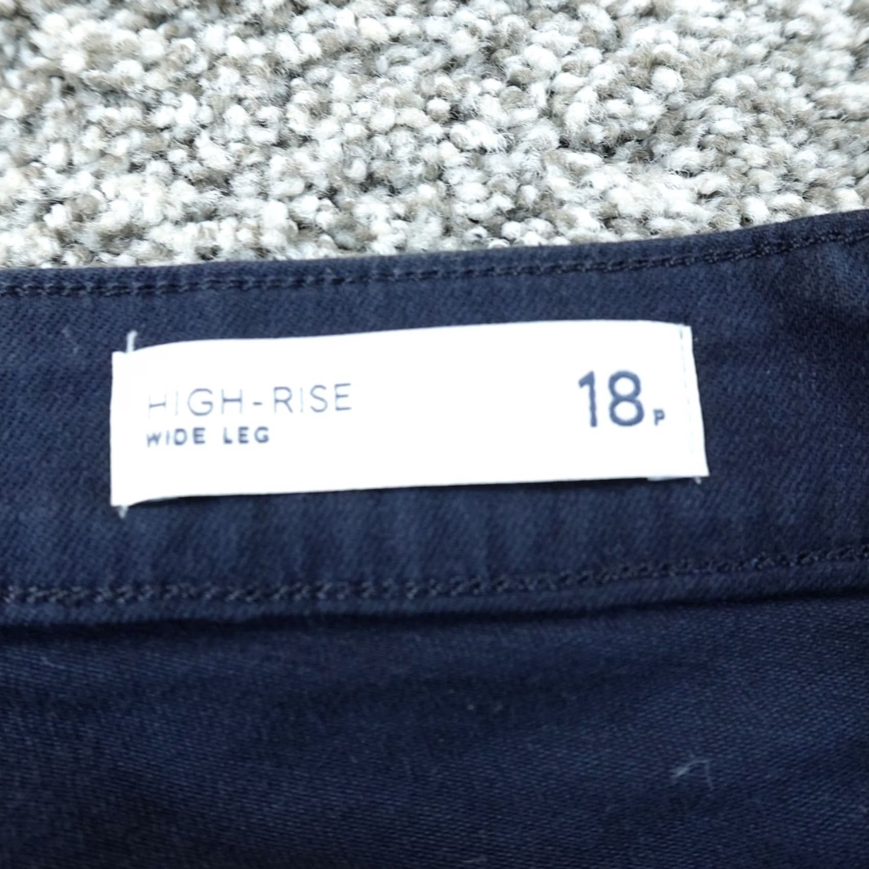 J. Jill J. Jill Jeans Womens 18P Denim High Rise Wide-Leg Baggy Stretch Jeans Blue - 5-Pocket Modern Classic Size 40" / US 18 - 7 Thumbnail