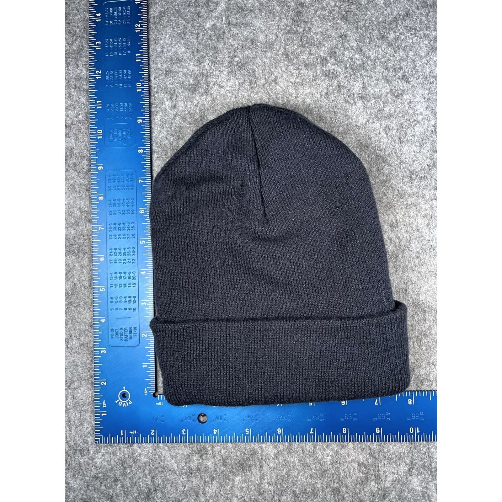 Port & Company Port & Company Hat Beanie Mens One Size Black HID Logo Knit Winter Workwear Size ONE SIZE - 4 Thumbnail
