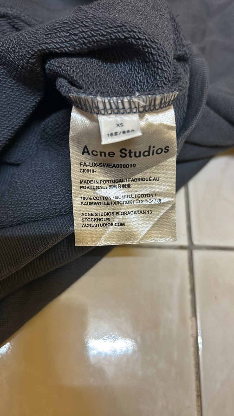 Acne Studios SWEATSHIRT ACNE STUDIOS Size US L / EU 52-54 / 3 - 5 Thumbnail