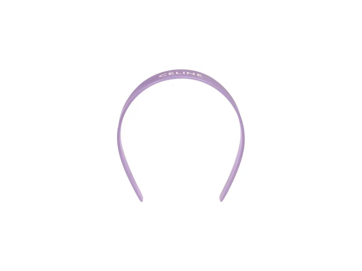 Celine o1bcso1str0225 46Y376CLA Size: OS / Hair Band in Lilac Size ONE SIZE - 1 Thumbnail
