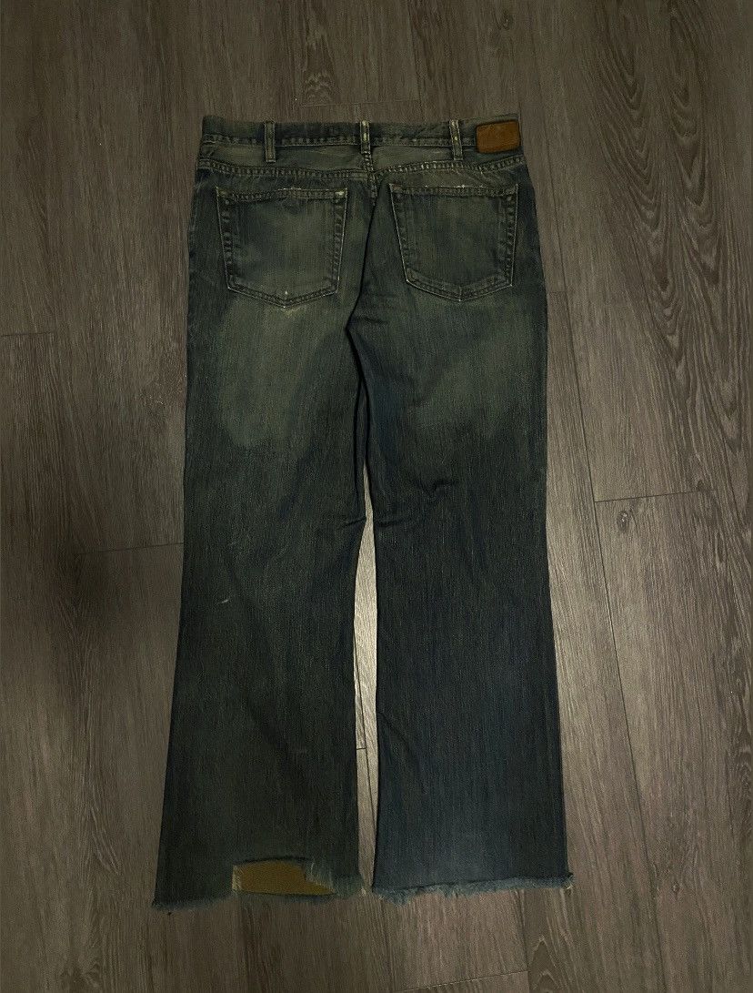 Gap Vintage Dark Wash Flare Gap Jeans Size US 36 / EU 52 - 5 Thumbnail