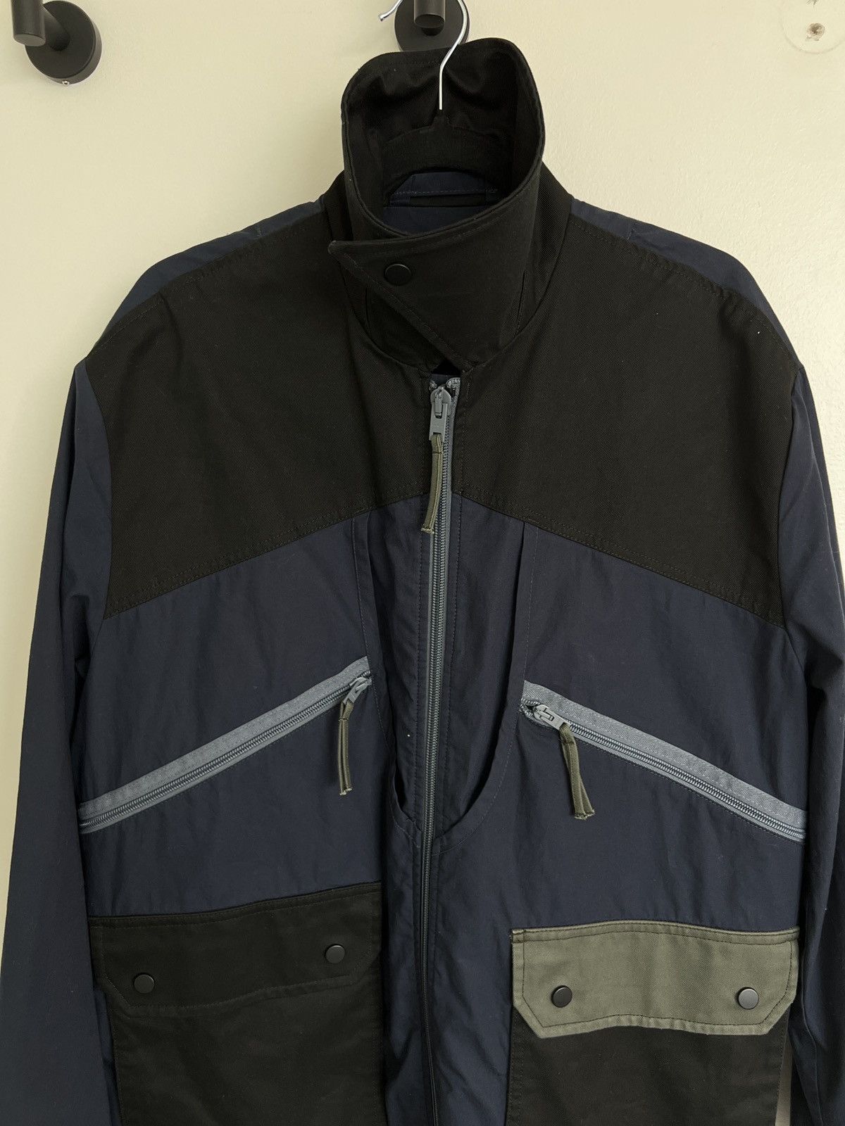 image of Acne Studios Oversized Jacket in Blue, Men's (Size Small)