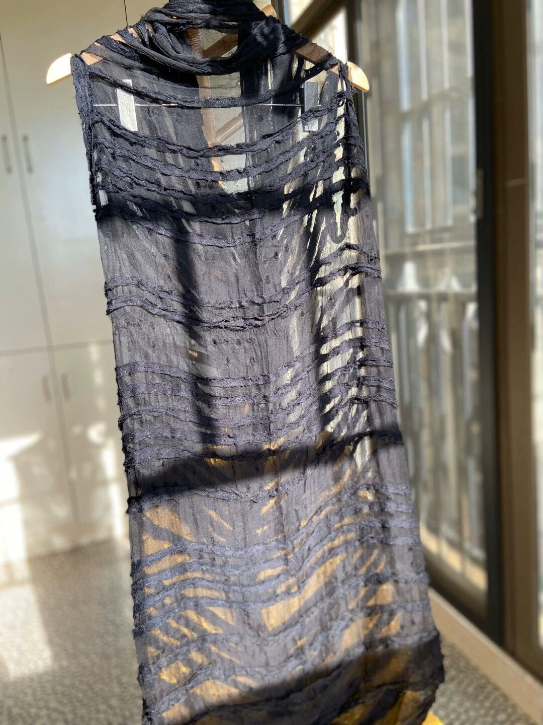 Simona Tagliaferri Simona Tagliaferri Destructed Silk-Blend Dress M Unisex Size M / US 6-8 / IT 42-44 - 9 Thumbnail