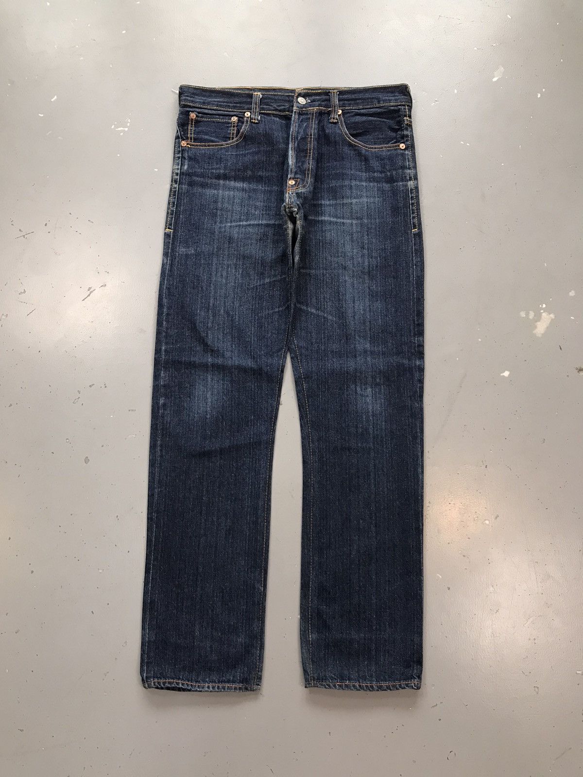 Japanese Brand × Vintage Vintage Evisu inspired seagull SpellOut embroidered denim Size US 34 / EU 50 - 2 Thumbnail