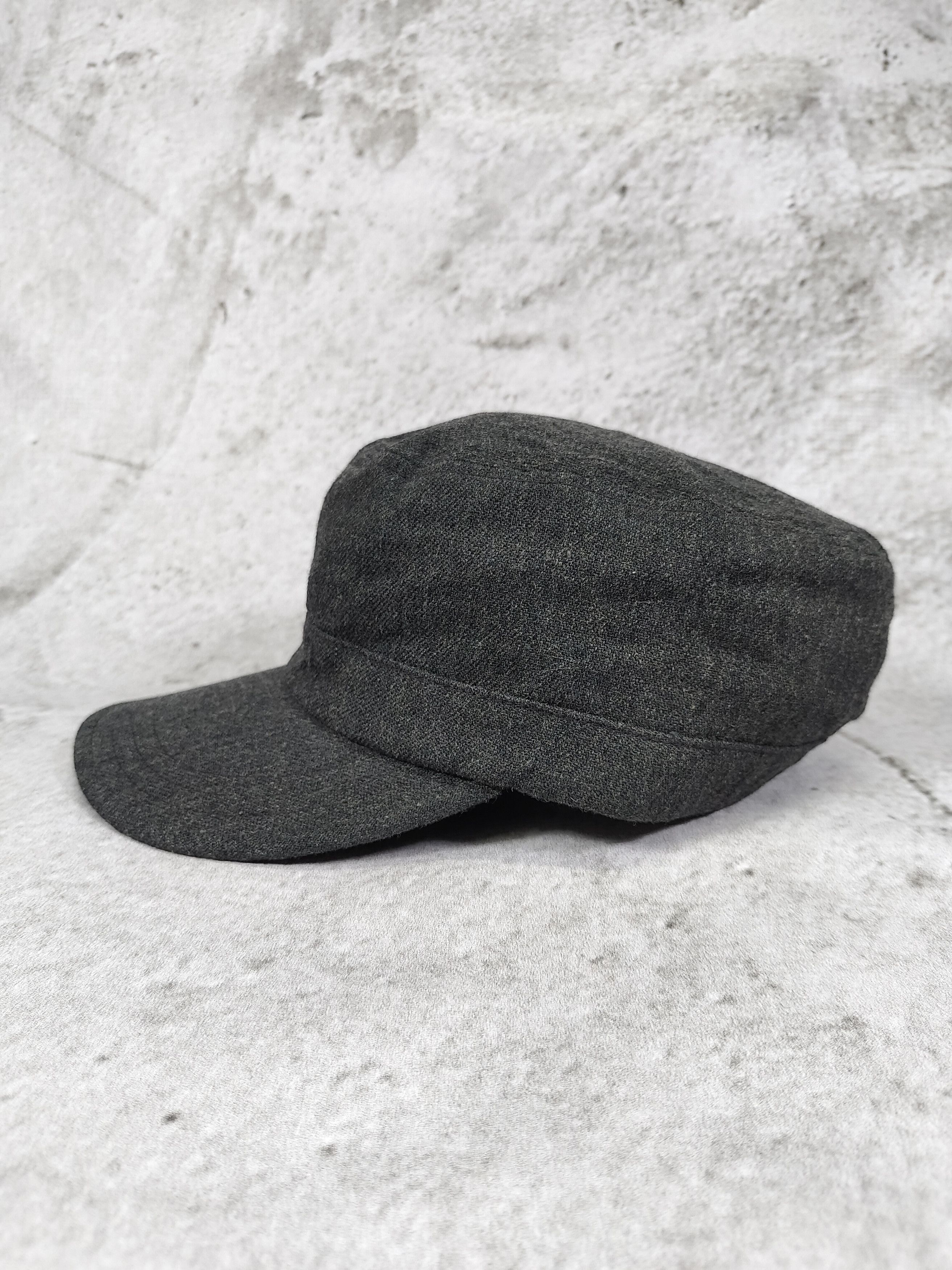 CA4LA 2000s CA4LA🇯🇵 Wool Blend Workwear Military Patrol Cap Size ONE SIZE - 2 Thumbnail