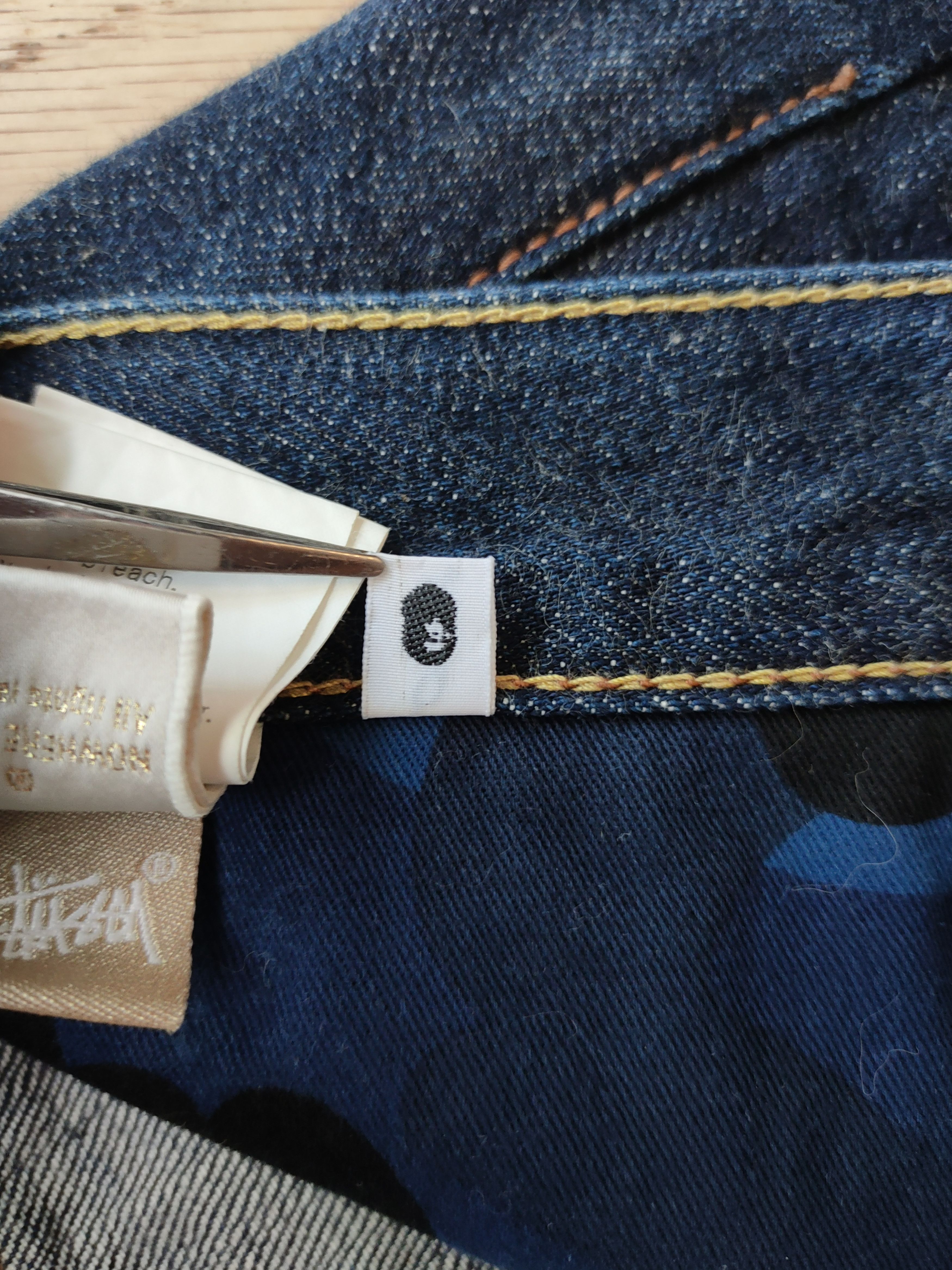 Bape × Stussy Rare Bape x Stussy Collaboration Jeans Size US 33 - 15 Thumbnail