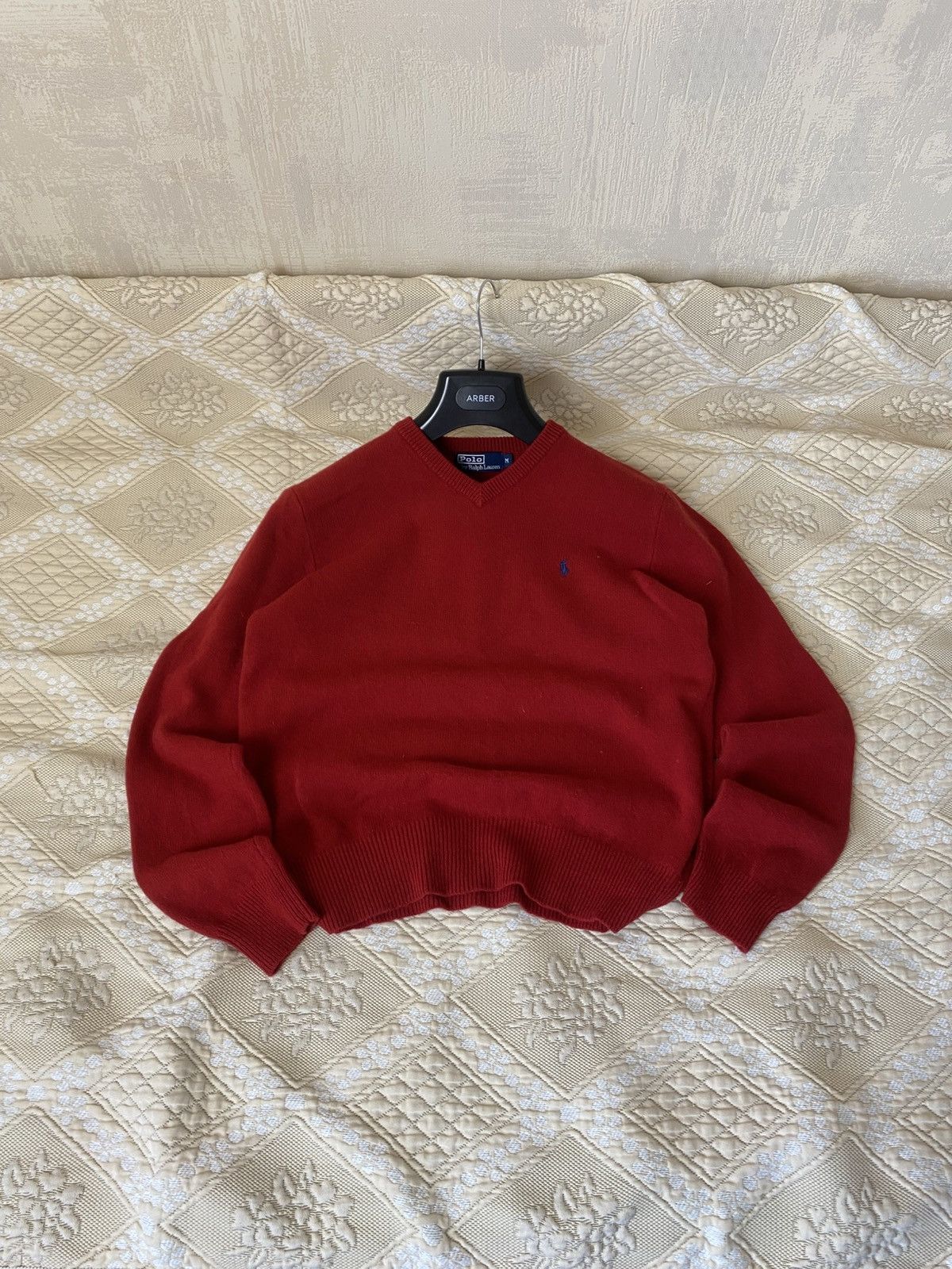 Polo Ralph Lauren 🔥 Vintage Polo Ralph Lauren Wool Sweater Y2K Chief Keef Logo Size US M / EU 48-50 / 2 - 2 Thumbnail