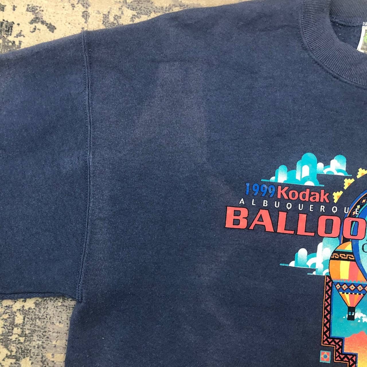 Kodak × Vintage Y704. SUN FADED VTG KODAK 90an SWEATSHIRTS Size US L / EU 52-54 / 3 - 4 Thumbnail