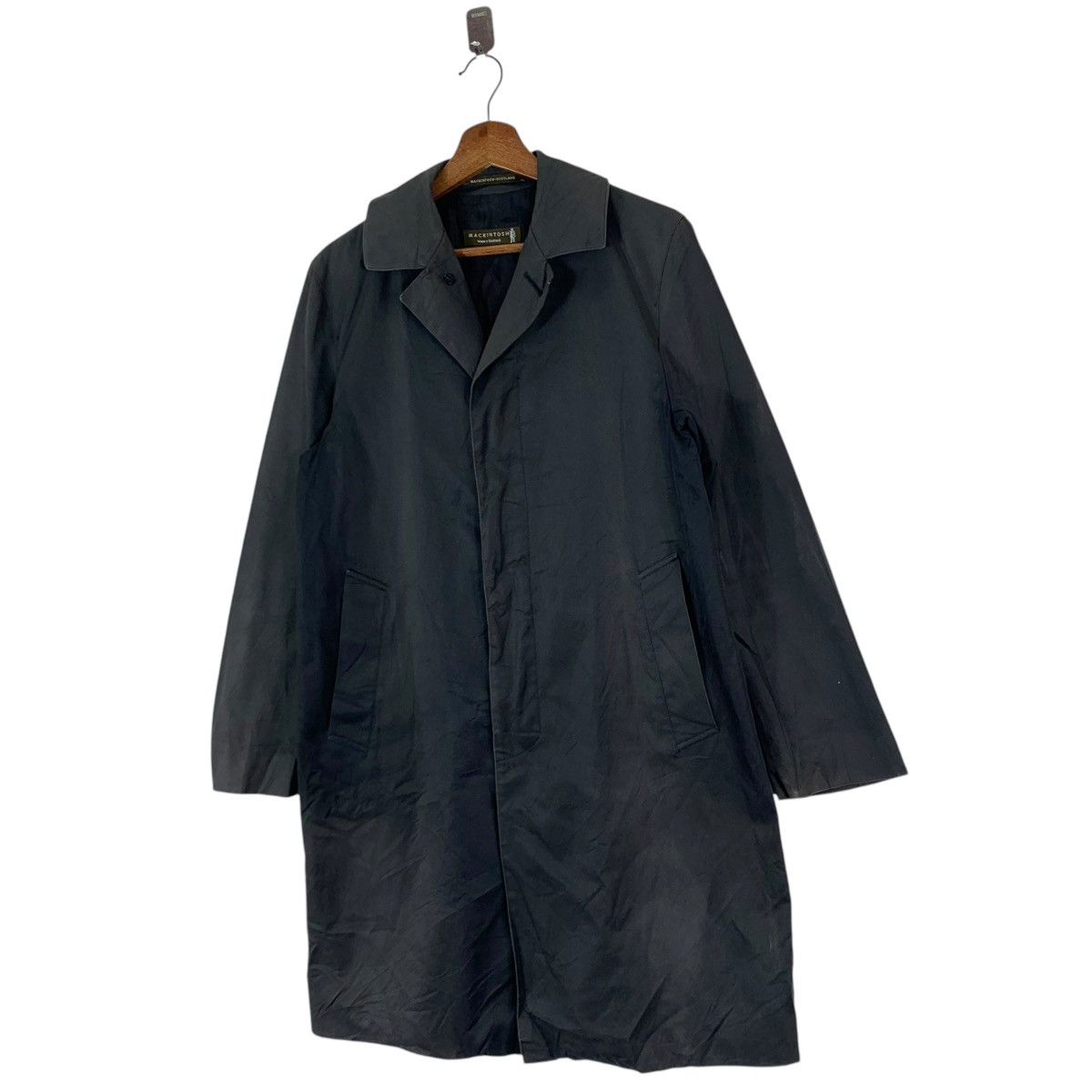 VINTAGE MACKINTOSH SCOTLAND OVERCOAT JACKET FADED