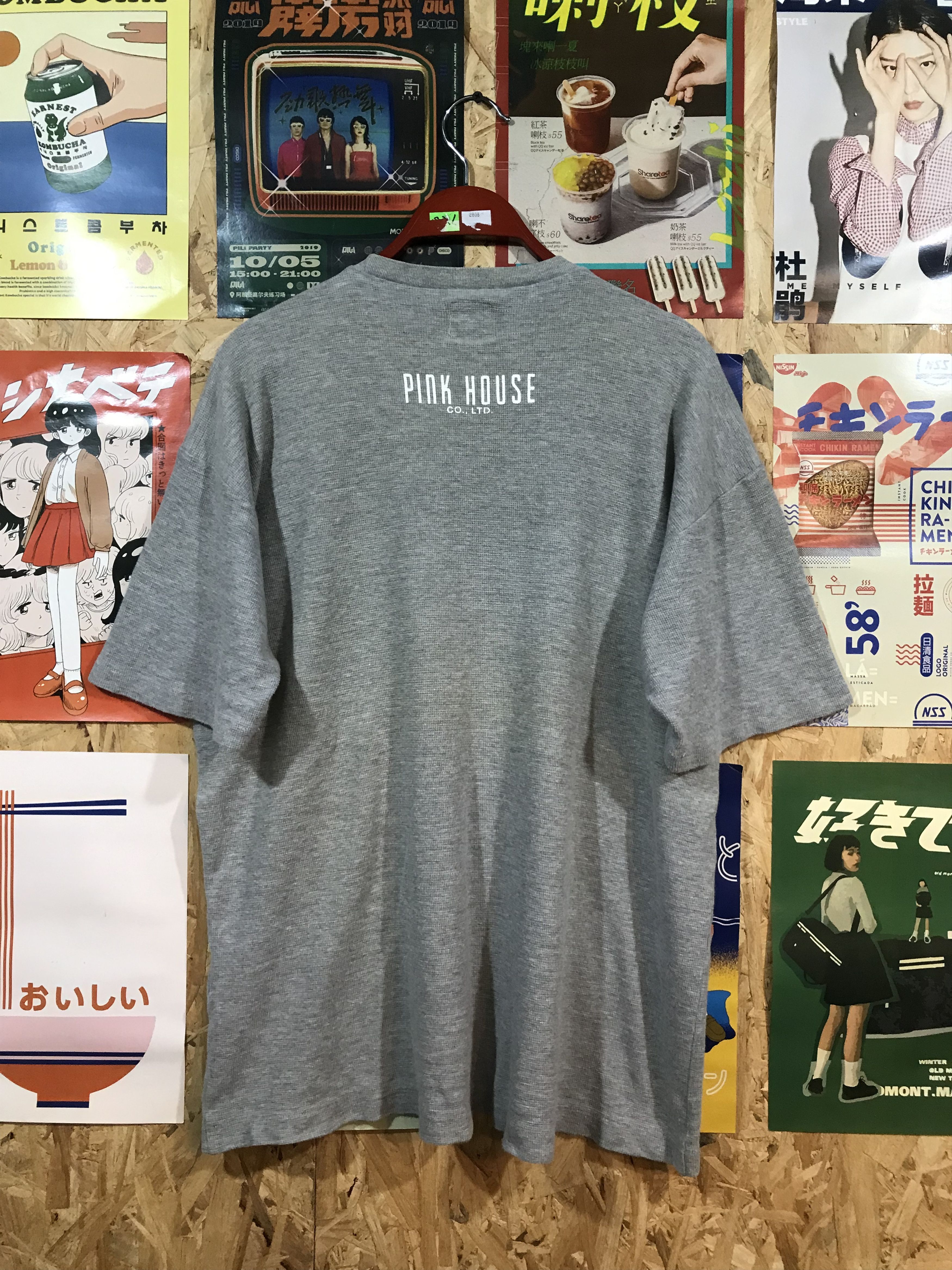 Karl Helmut VINTAGE KARL HELMUT PINK HOUSE TEE Size US L / EU 52-54 / 3 - 6 Thumbnail