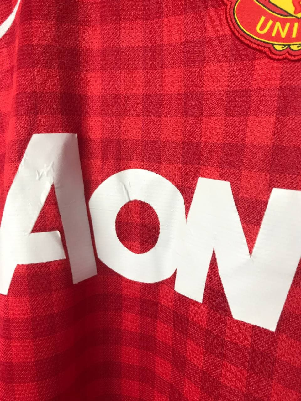 Vintage 🔥 Nike Manchester United Home 2012-2013 Jersey T Shirt Size US M / EU 48-50 / 2 - 10 Thumbnail