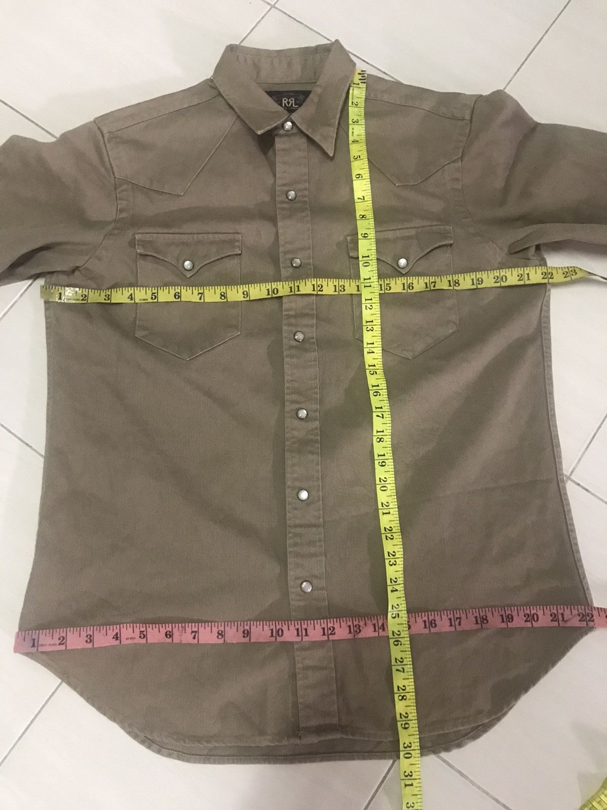 RRL Ralph Lauren RRL western jacket stone button Size US L / EU 52-54 / 3 - 13 Thumbnail