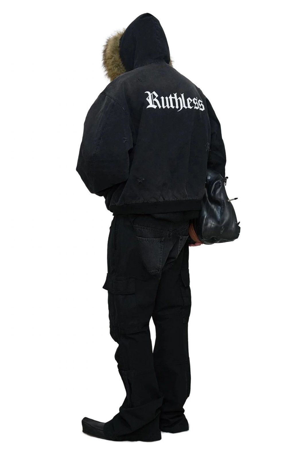PROJECT G/R Protocol Index DETACHABLE FUR HOODIED WORK JACKET GR size 2 Size US M / EU 48-50 / 2 - 6 Thumbnail