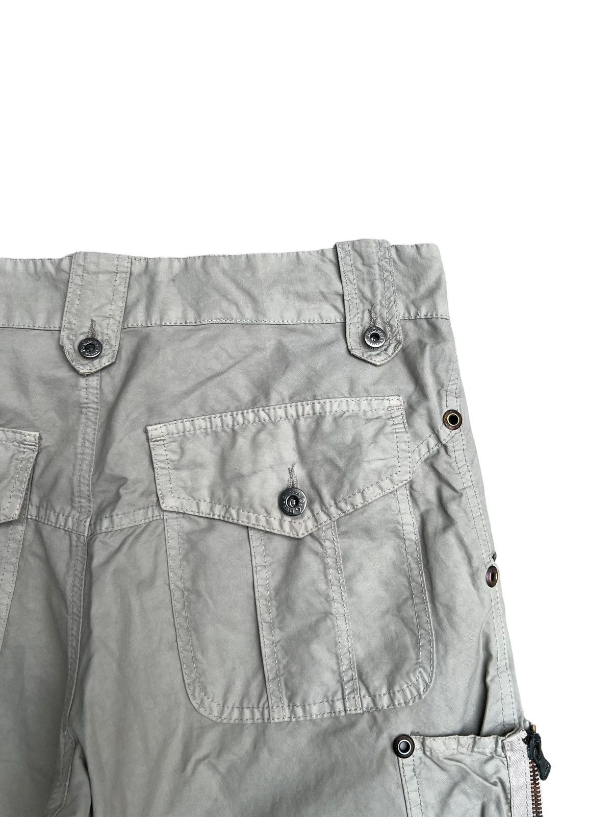 Dolce & Gabbana S/S 2004 Dolce & Gabbana Utility Cargo Flared Pants Size US 31 - 10 Thumbnail