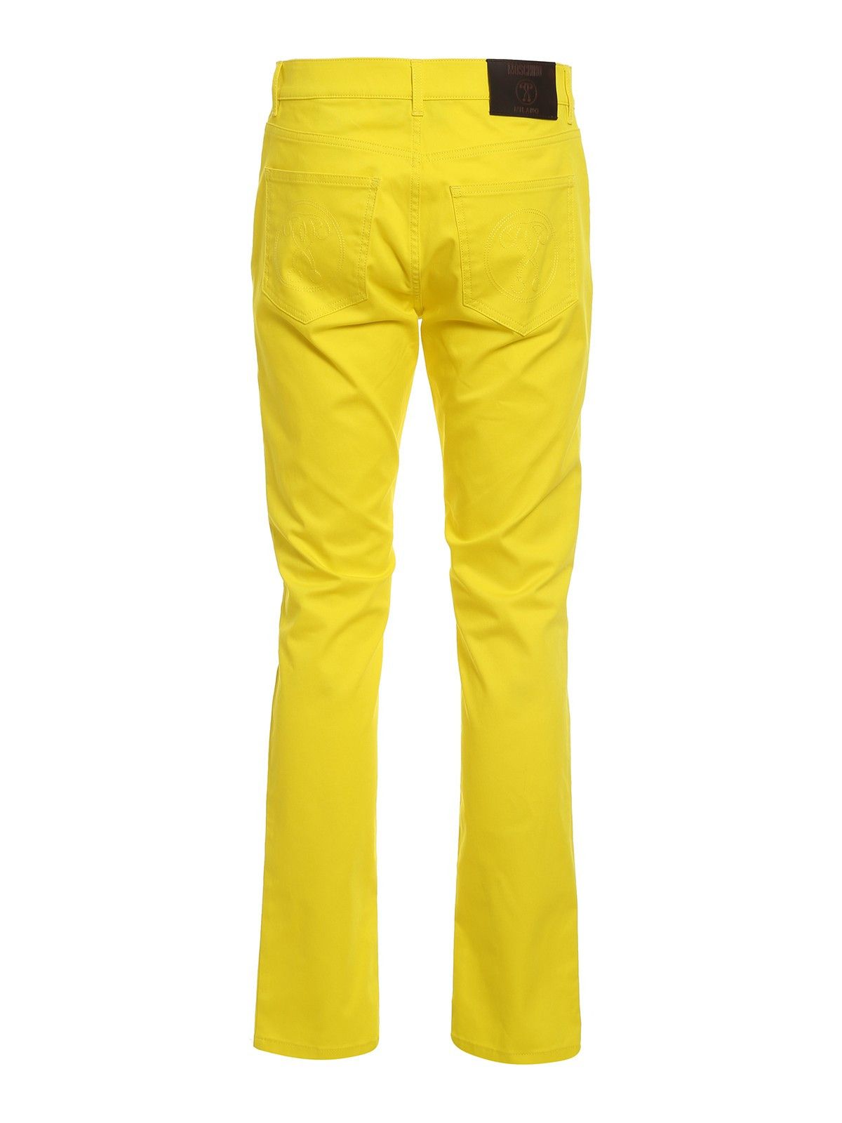 Moschino o1y0225 Casual Pant in Yellow Size US 30 / EU 46 - 2 Thumbnail