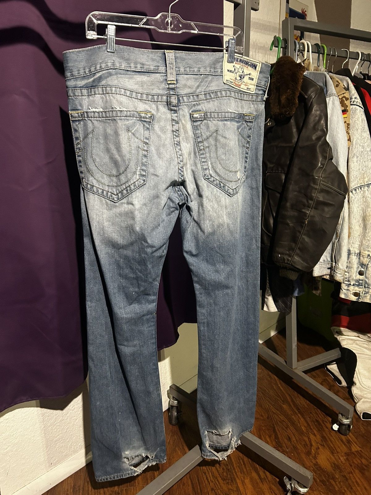 True Religion True Religion Straight Cut Jeans Size US 36 / EU 52 - 2 Thumbnail
