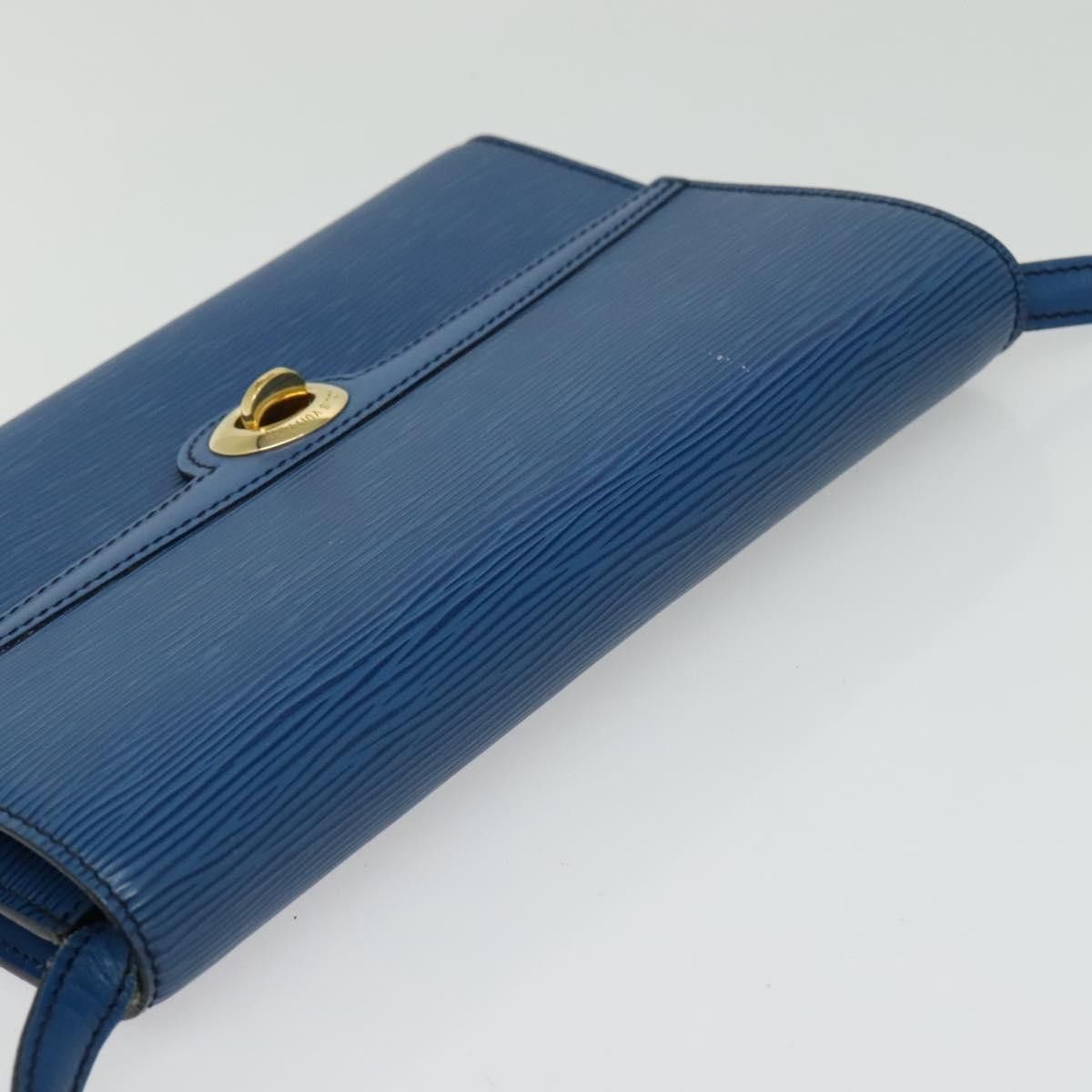 Louis Vuitton LOUIS VUITTON Epi Pochette Arche Shoulder Bag Blue M52575 Size ONE SIZE - 6 Thumbnail