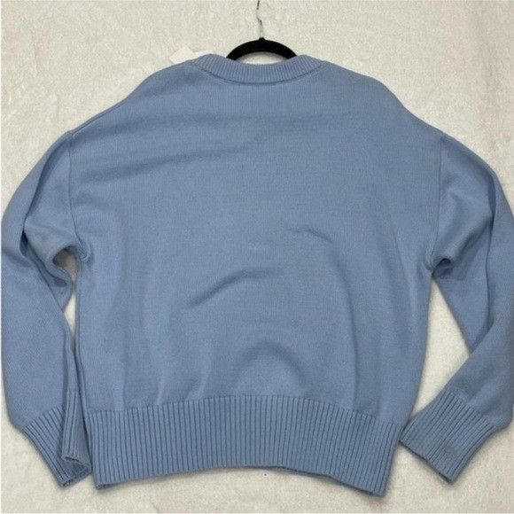 AMI AMI Paris Crewneck Jumper Sky Blue Men'sXL Size US XL / EU 56 / 4 - 2 Thumbnail
