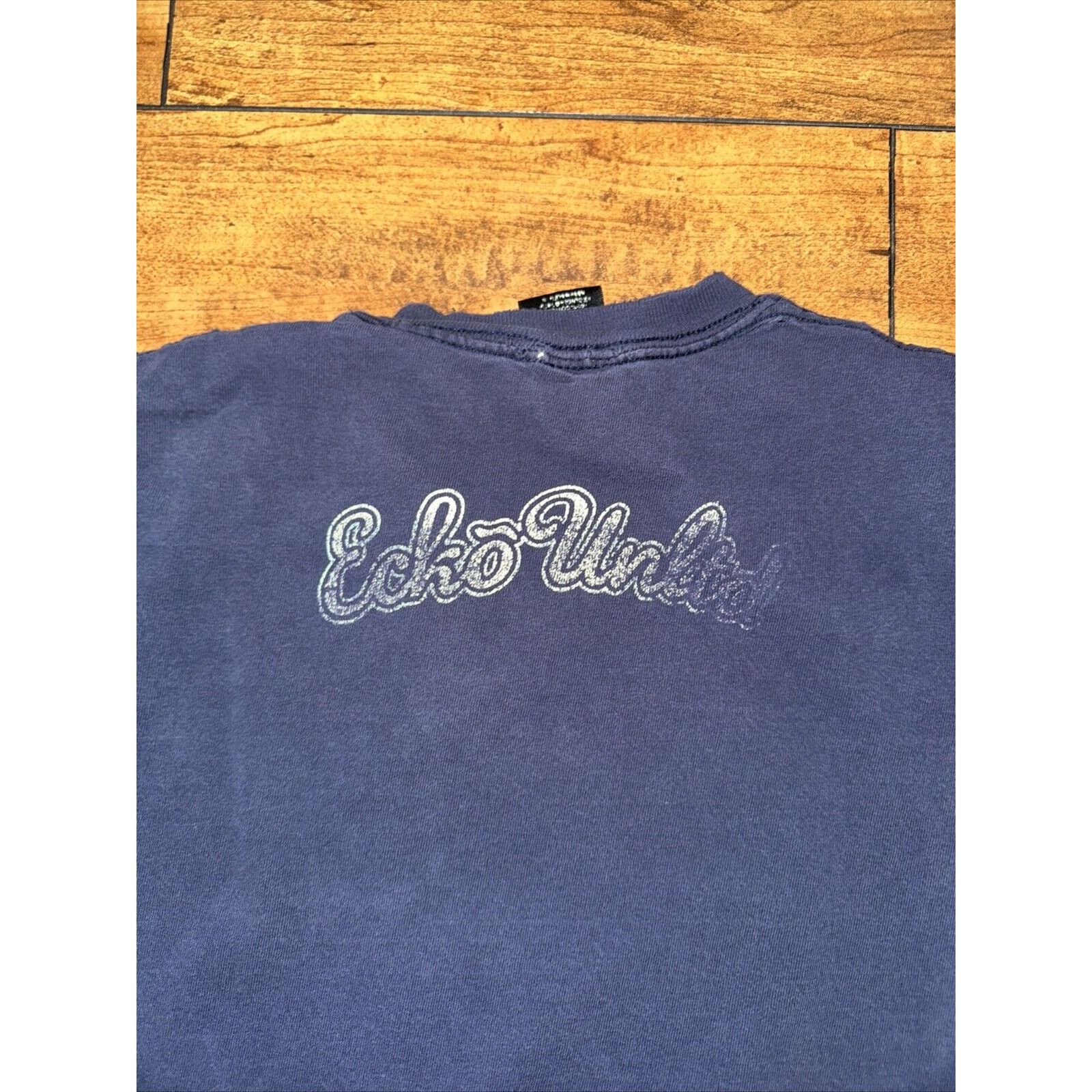 Ecko Unltd. × Vintage Ecko Unltd. T-Shirt Navy Blue 2XL 24x28 Y2K Vintage Size US XXL / EU 58 / 5 - 7 Thumbnail
