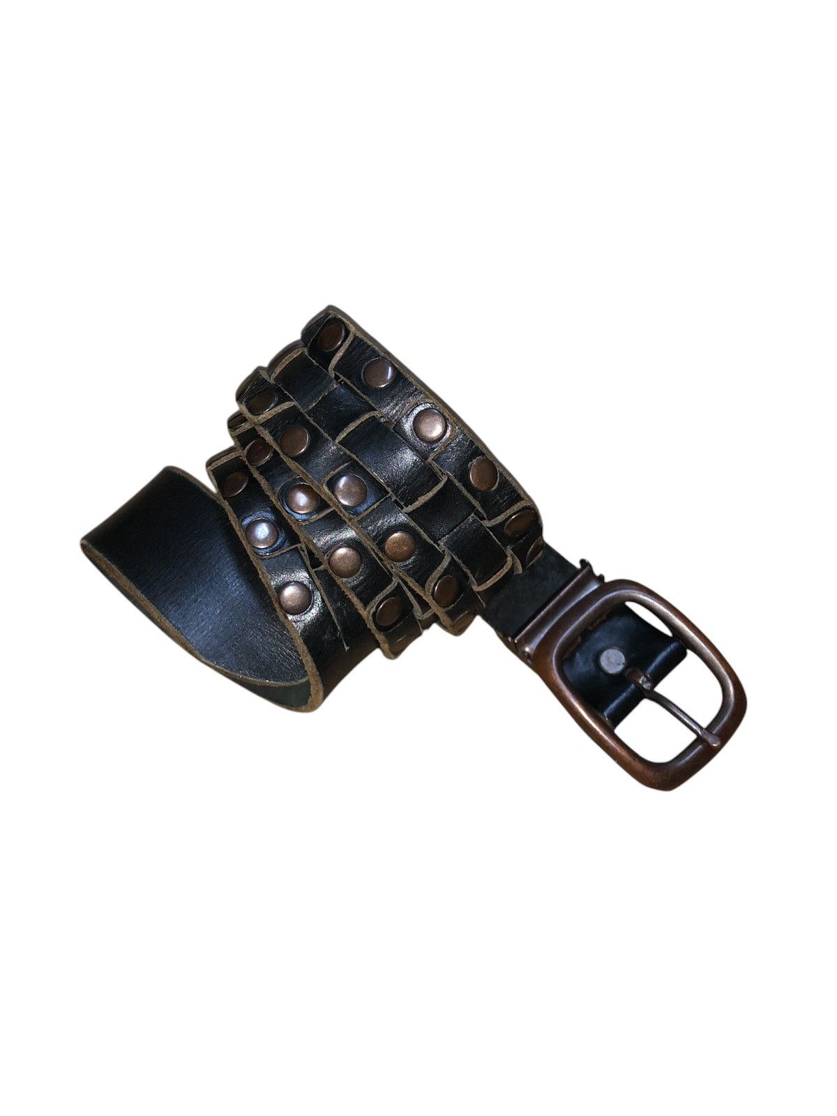 Designer × Japanese Brand × Vintage Vintage Leather Belts Japanese Brand Size 34 - 6 Thumbnail