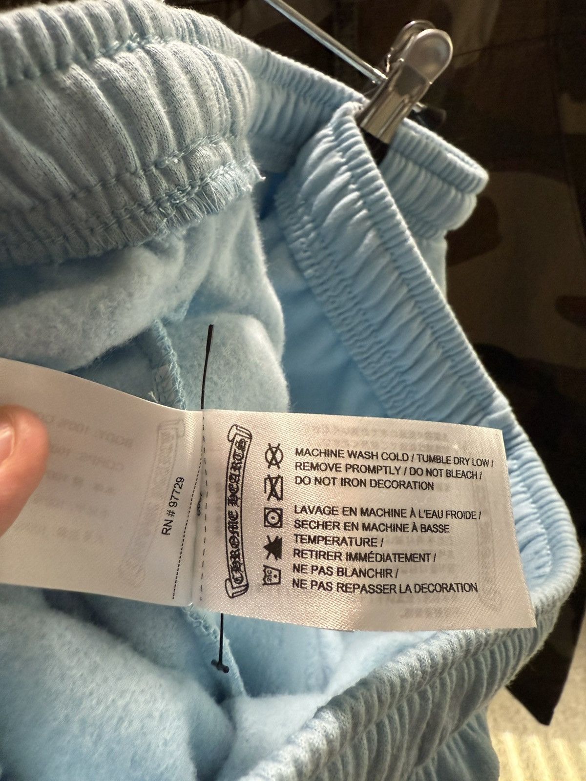 Chrome Hearts Chrome Hearts Miami Art Basel Exclusive Blue Sweatpants Size US 38 / EU 54 - 8 Thumbnail