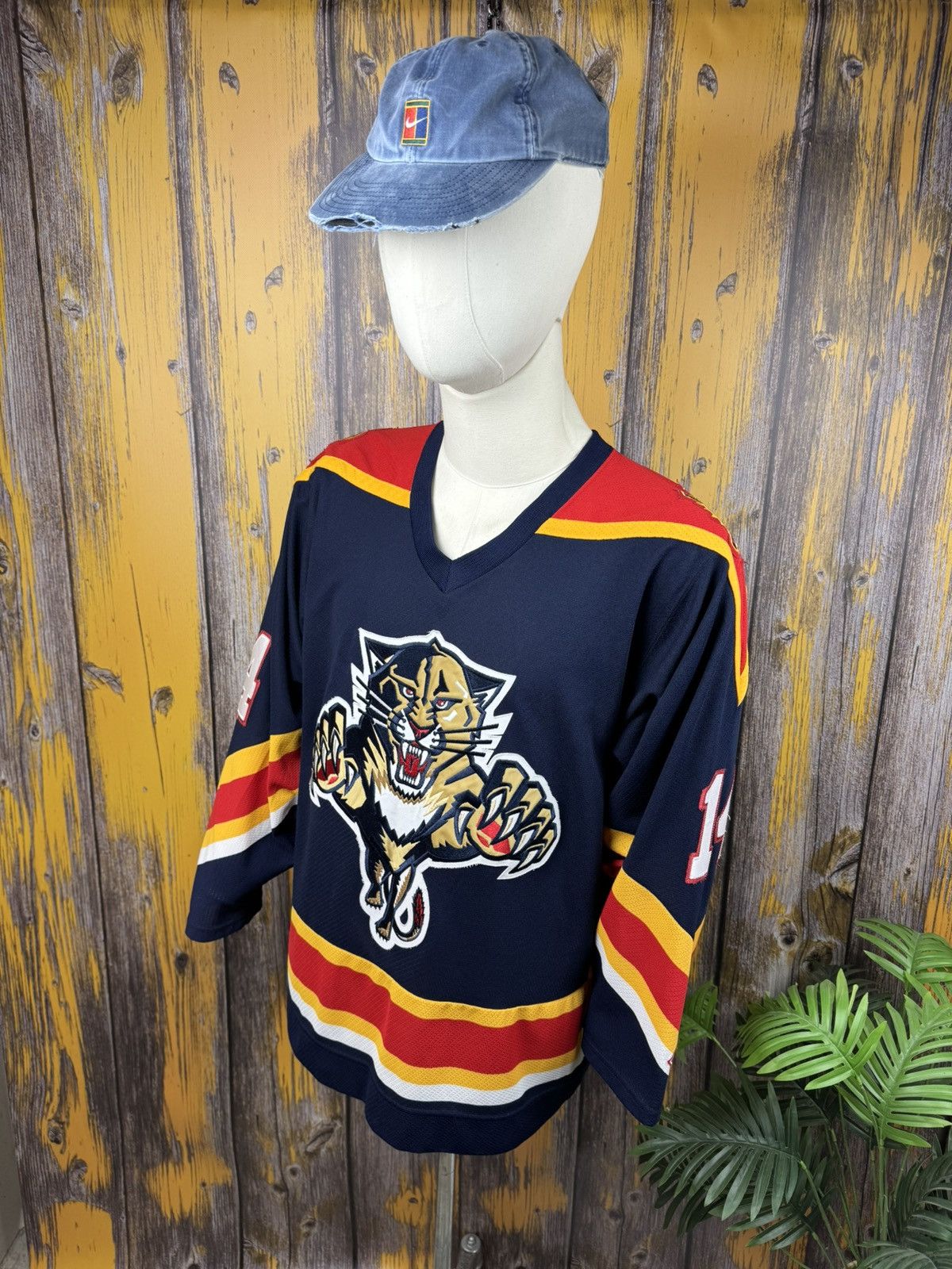 Koho KONO Florida Panthers Broken Stick #14 Hockey T-shirt Size US M / EU 48-50 / 2 - 2 Thumbnail
