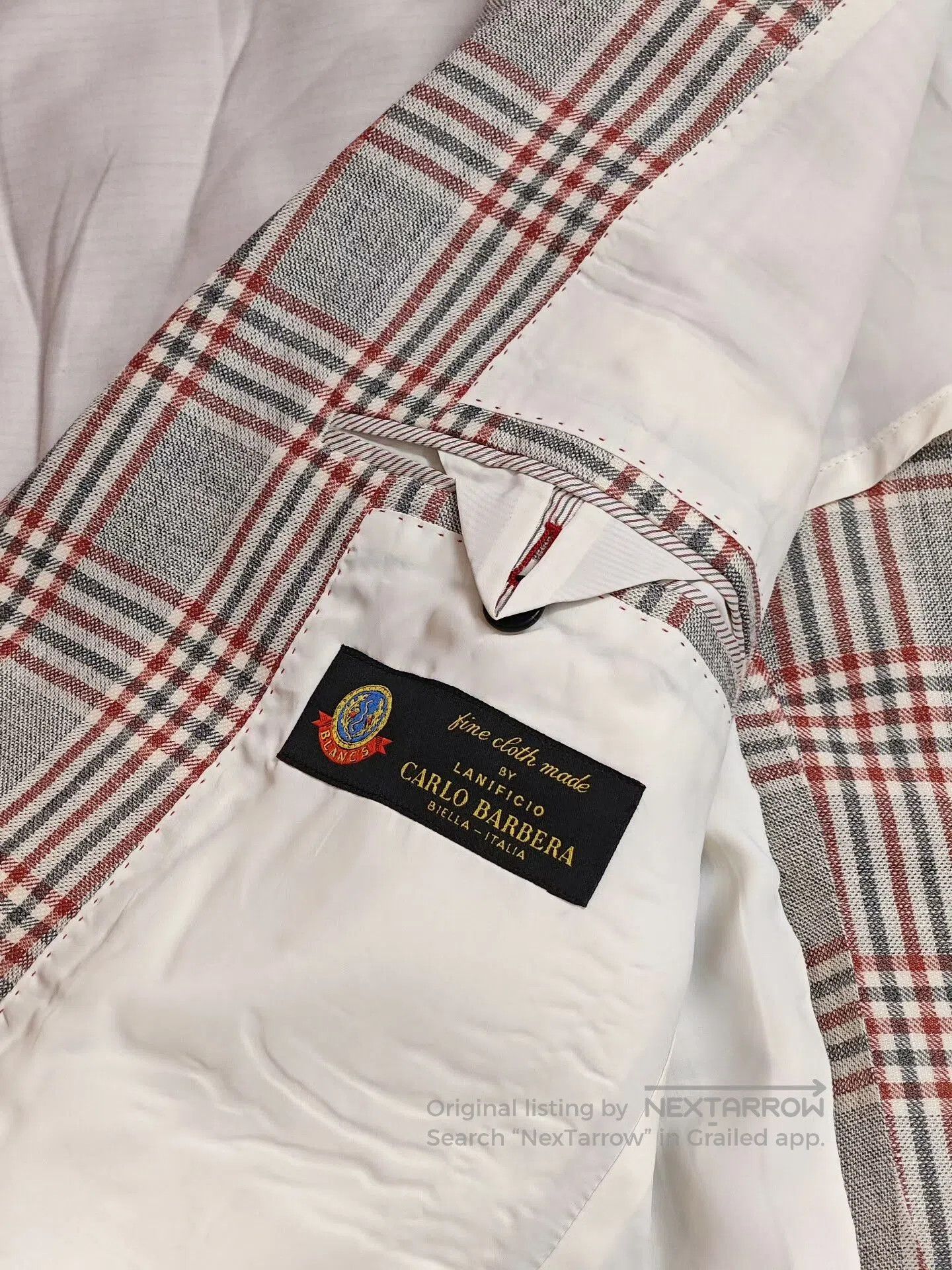 Carlo Palazzi Custom Carlo Barbera Linen Wool Suit. Size US M / EU 48-50 / 2 - 7 Thumbnail