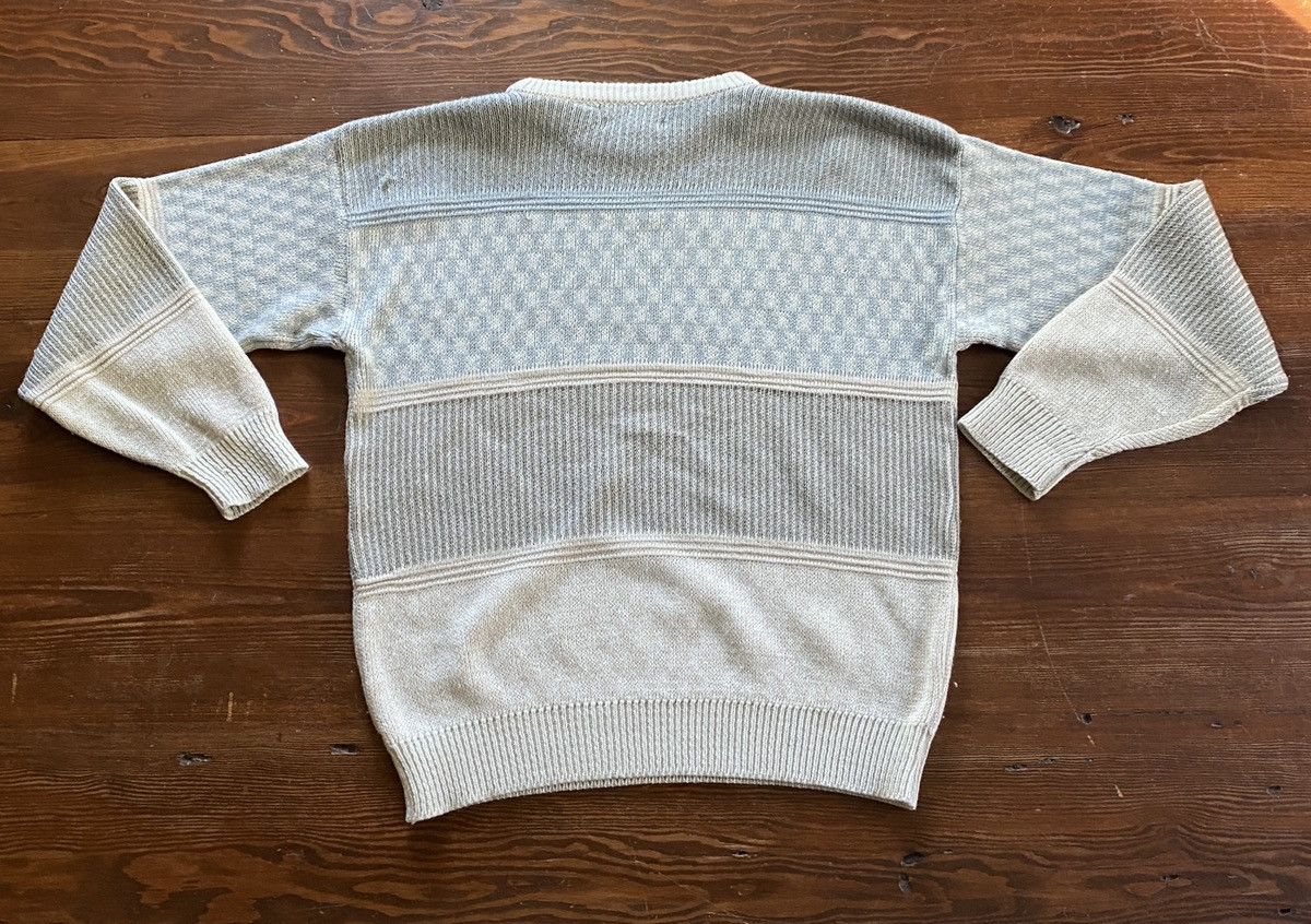 Vintage Vintage 90’s Saturdays Pastel Multi Pattern Knit Sweater Size US M / EU 48-50 / 2 - 14 Thumbnail