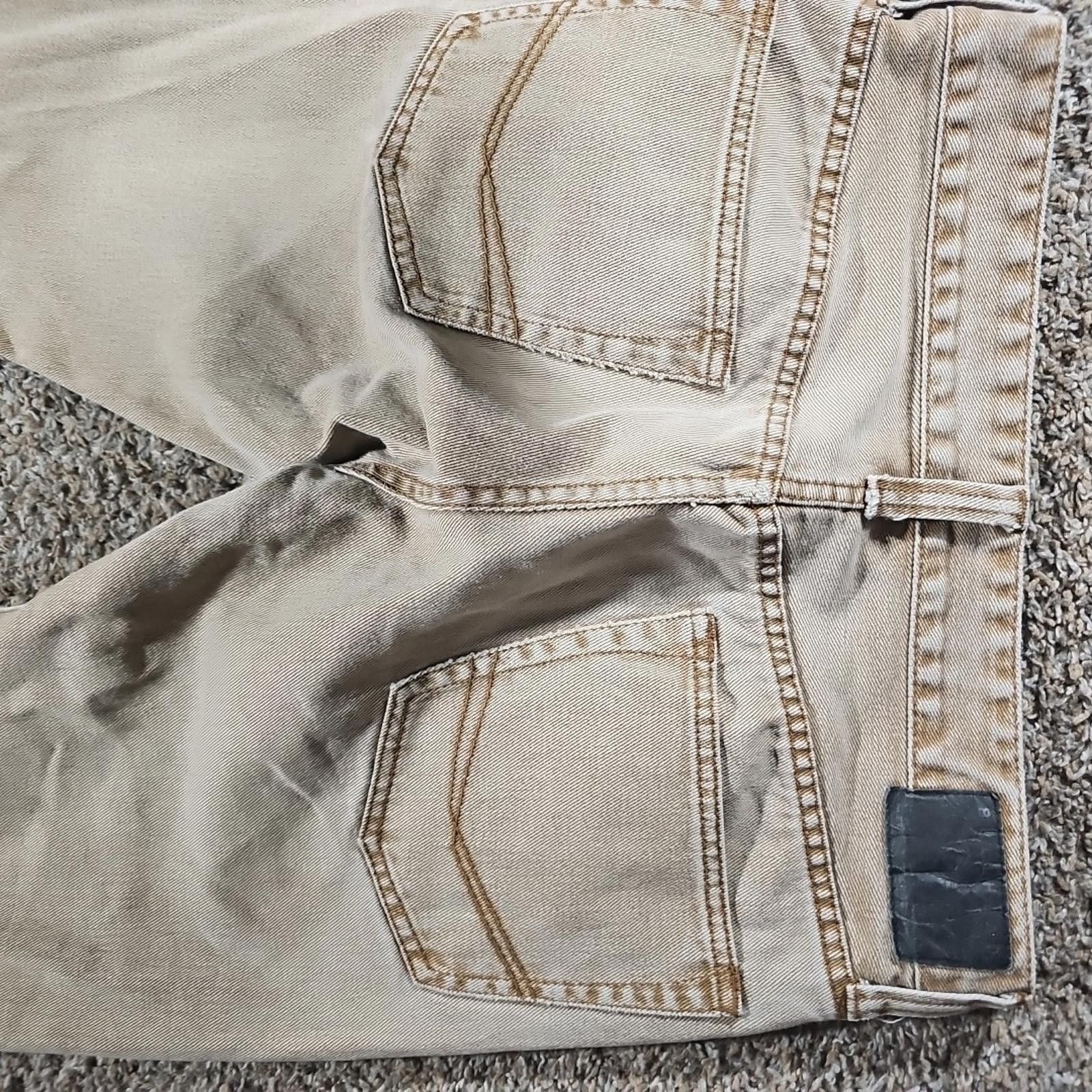 Bullhead Denim Co. Bullhead Gravels Slim Khaki Washed Jeans Approx 30x30 Size US 30 / EU 46 - 7 Thumbnail
