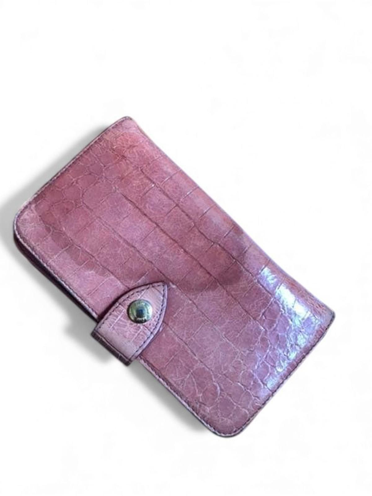 Miu Miu Miu Miu - Crocodile Embossed Leather Wallet Size ONE SIZE - 4 Thumbnail