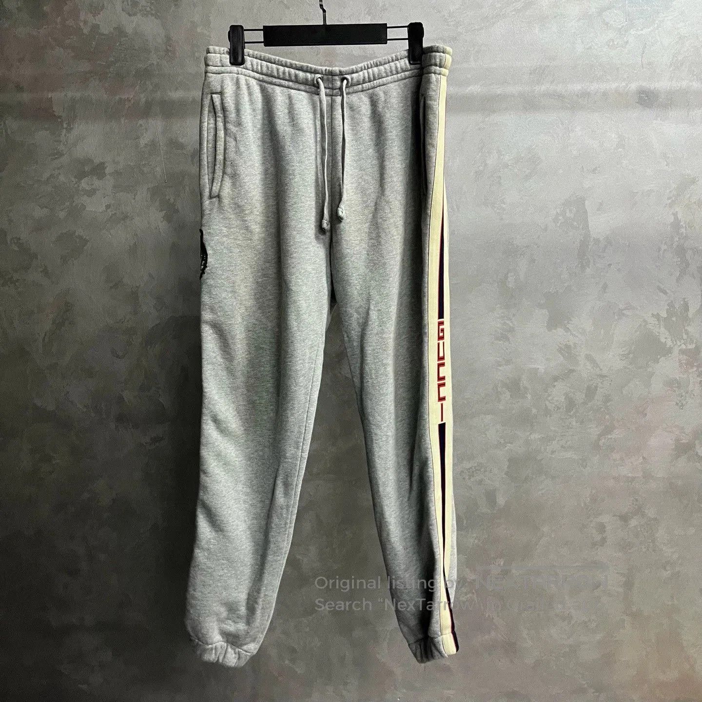 Gucci gucci gray classic tiger head jogger pants. Size US 28 / EU 44 - 1 Thumbnail