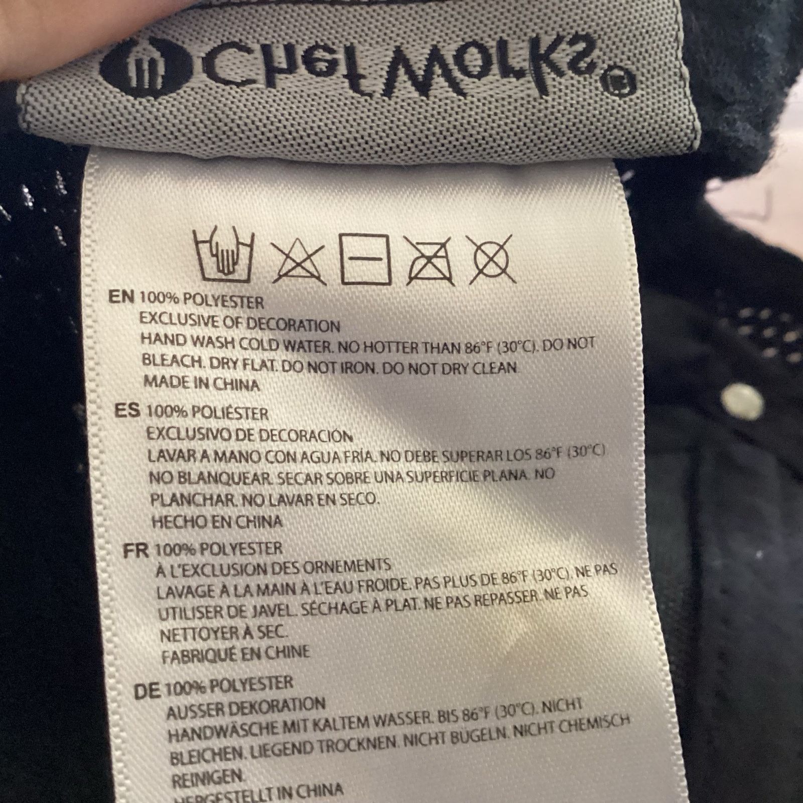 Other ChefWorks Adjustable Mesh Baseball Cap Size ONE SIZE - 6 Thumbnail