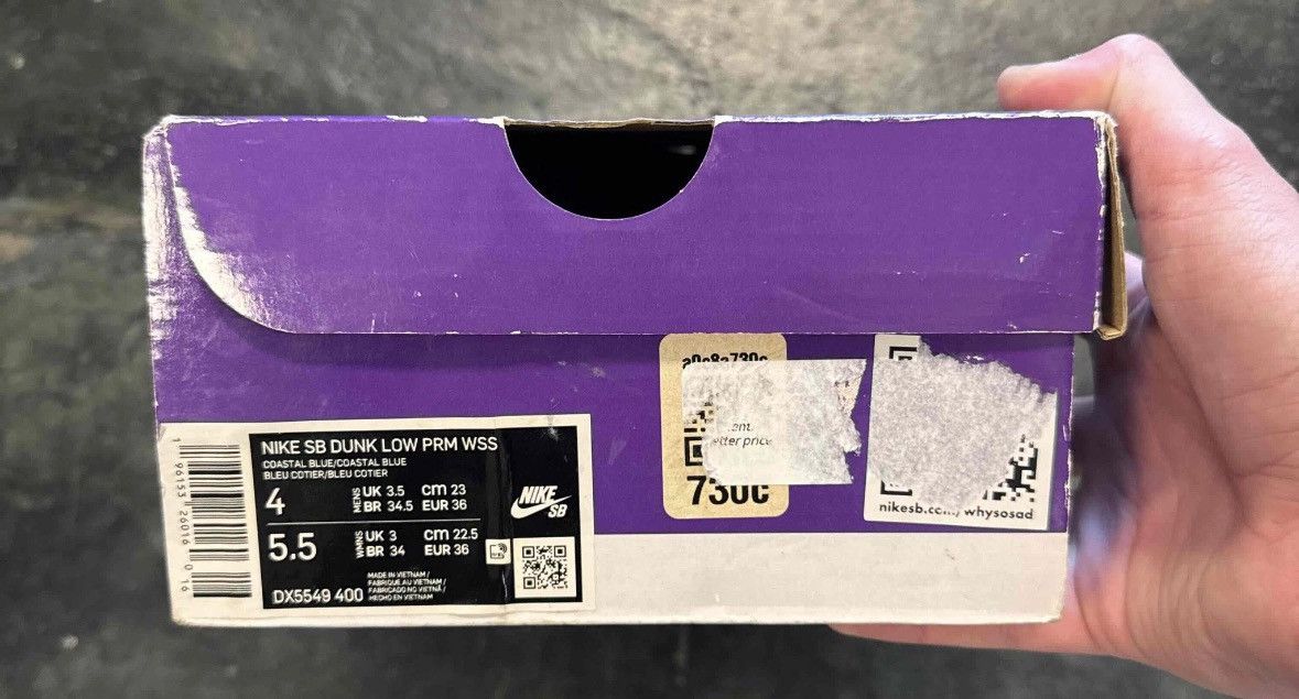 Nike Dunk Low SB Why So Sad Size US 5.5 / IT 35.5 - 7 Thumbnail