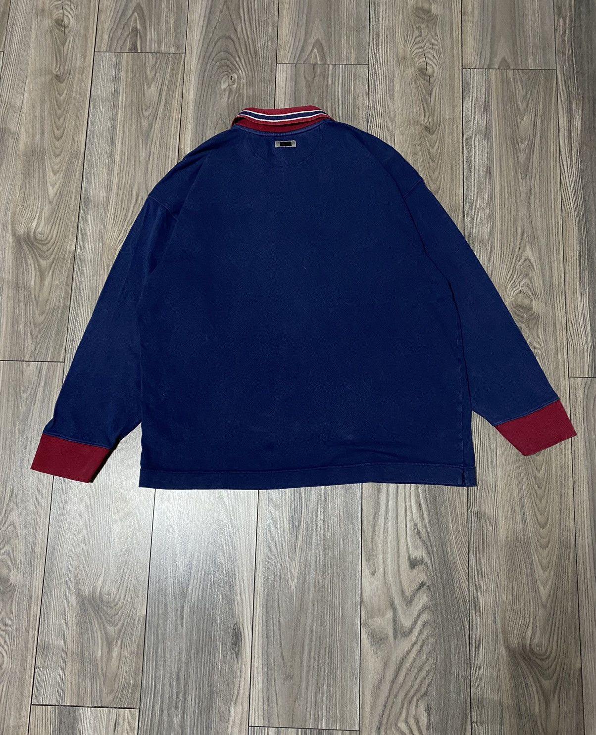 Nike × Vintage Vintage Nike Centre Swoosh Long Sleeve Sweatshirt Size L Size US L / EU 52-54 / 3 - 10 Thumbnail