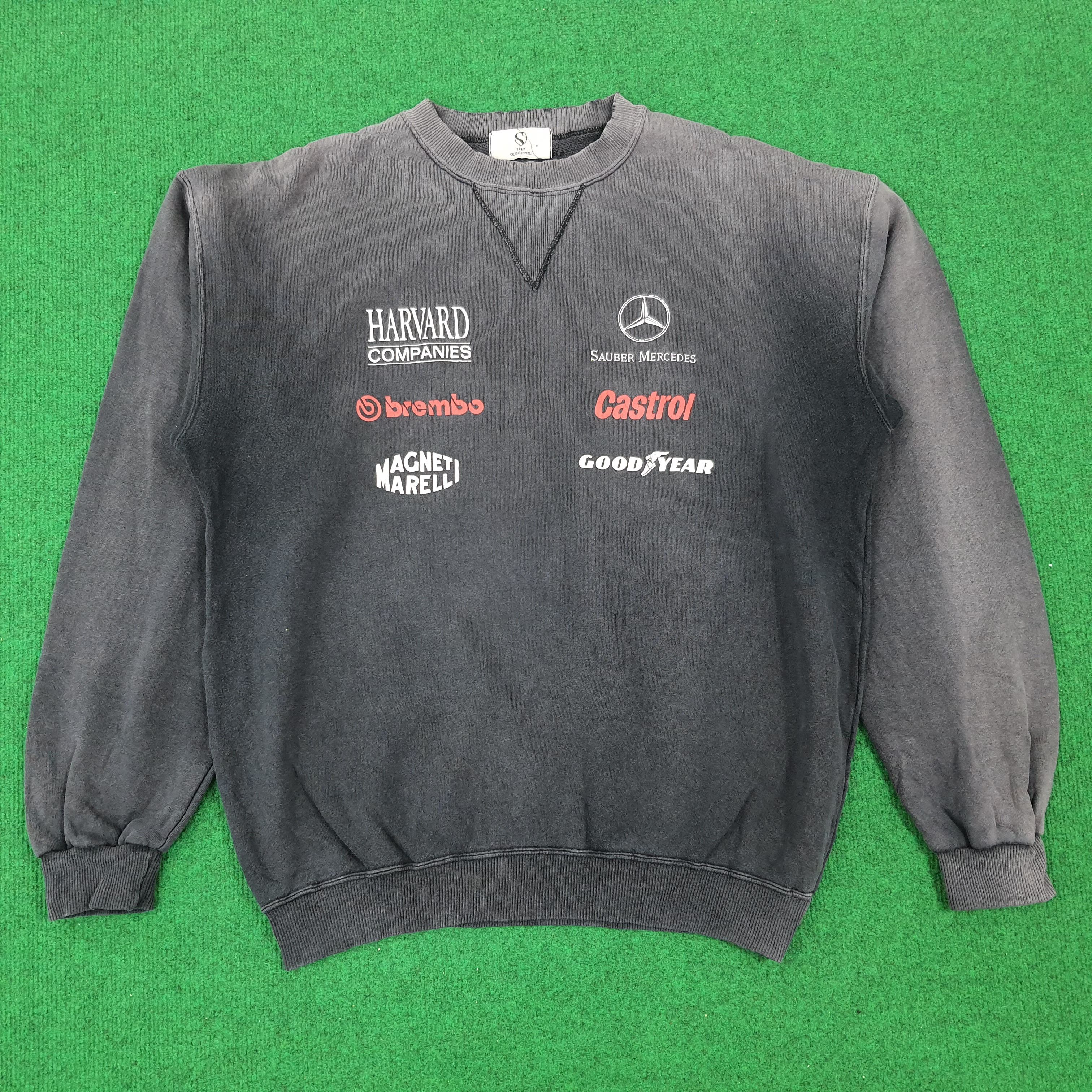 Vintage Vintage Motorsports Automotive Sports Logo Sweatshirt Size US M / EU 48-50 / 2 - 1 Thumbnail