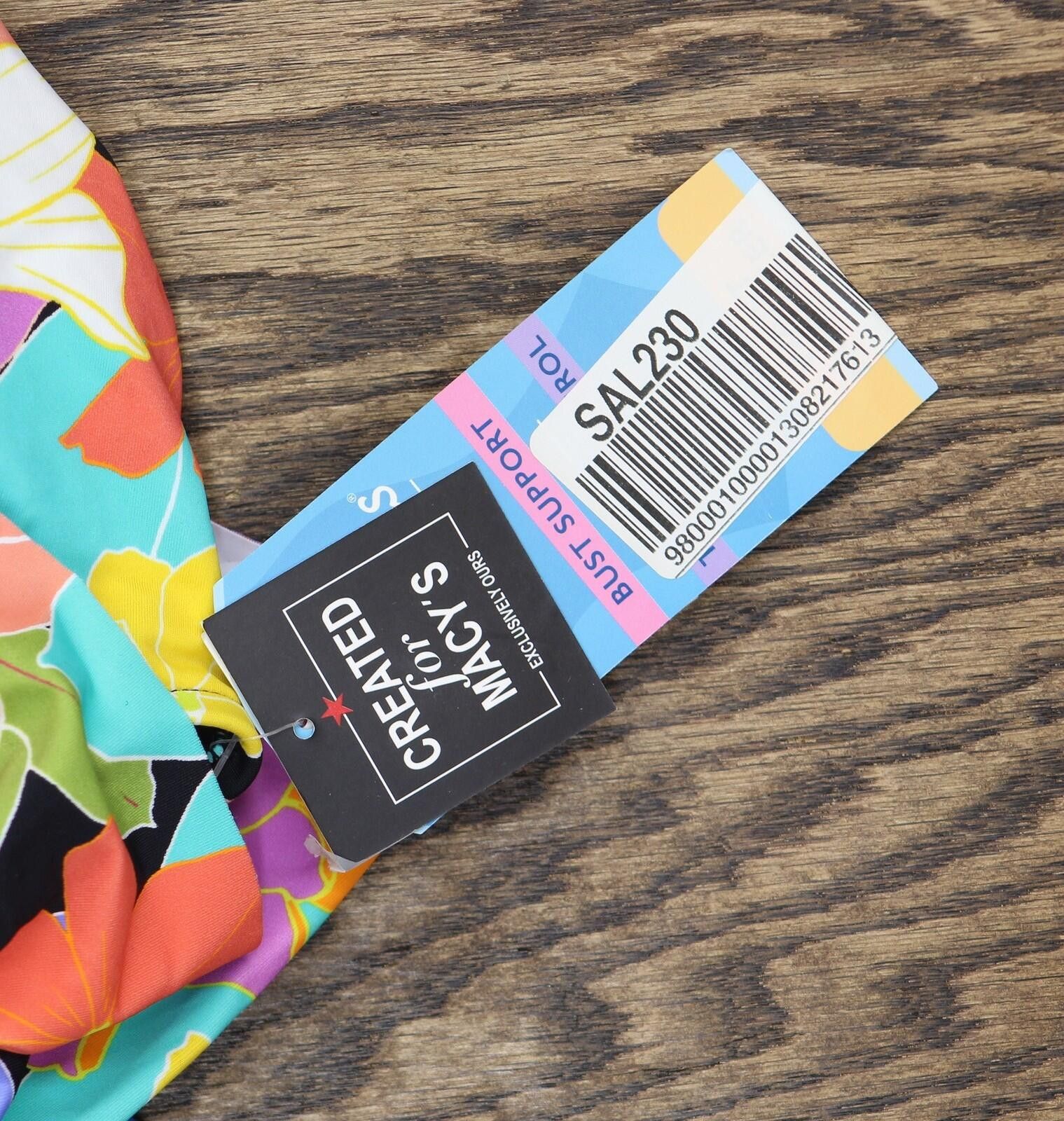 Other Nwt Swim Solutions Swimsuit Floral Frenzy Multi Blue 18w Size ONE SIZE - 4 Thumbnail